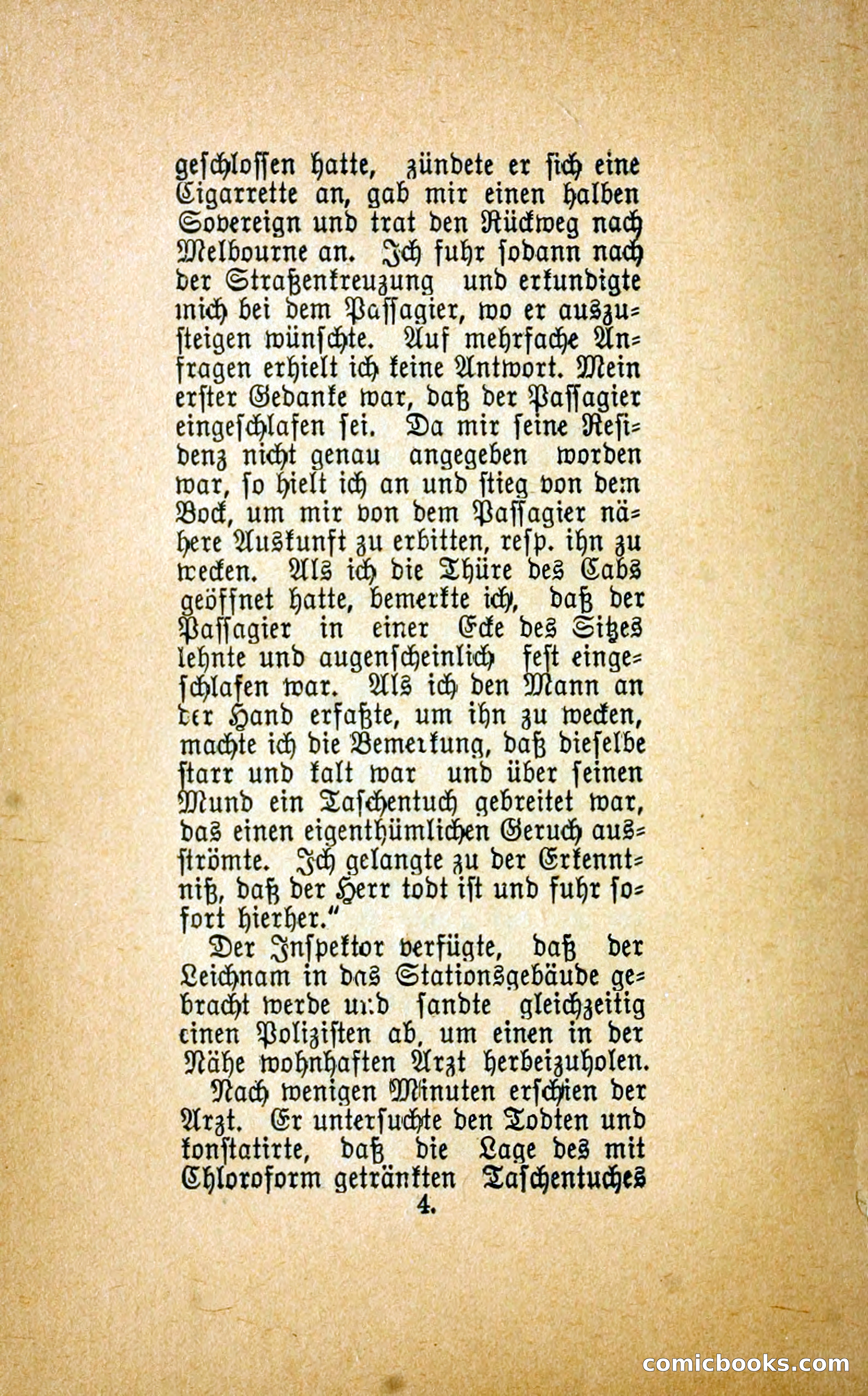 Der mord in der droschke (The Mystery of a Hansom Cab) — page 13 of 239