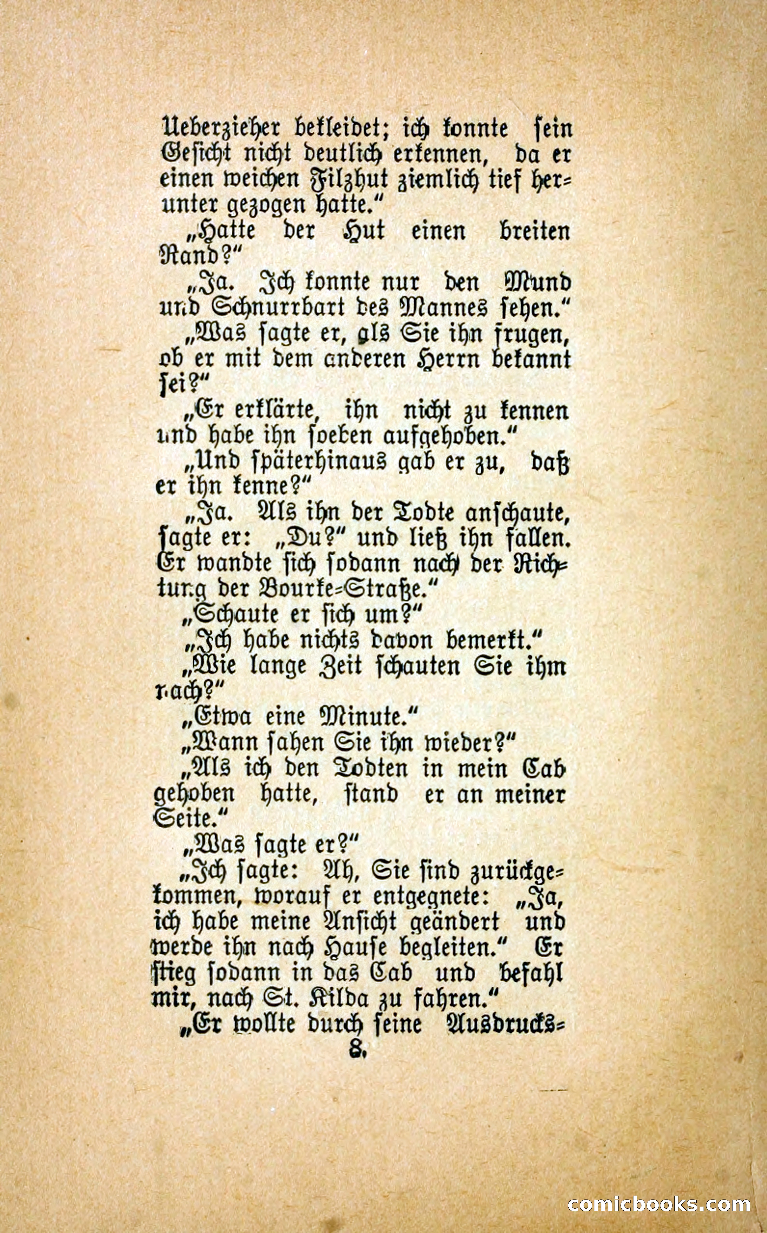 Der mord in der droschke (The Mystery of a Hansom Cab) — page 17 of 239