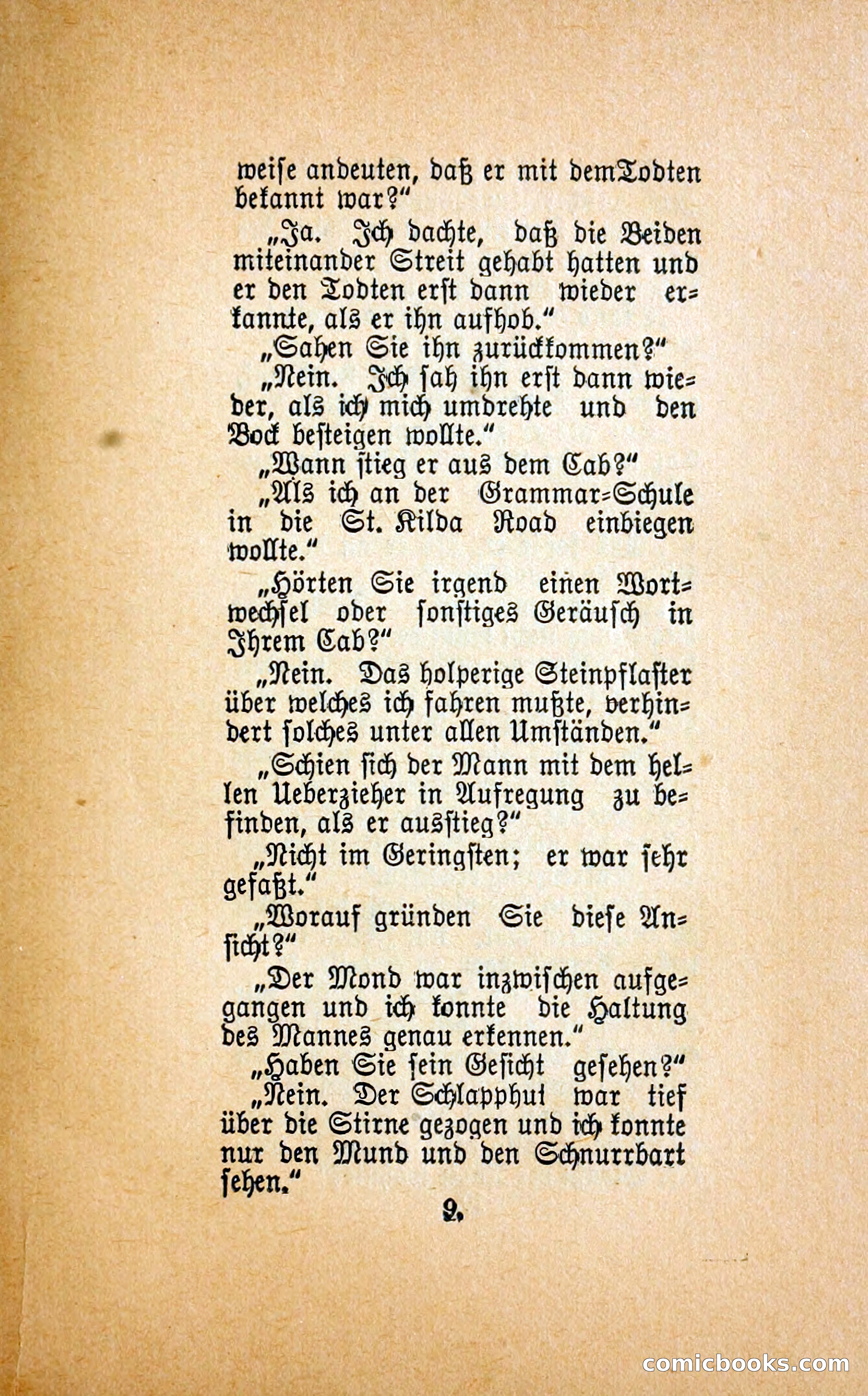 Der mord in der droschke (The Mystery of a Hansom Cab) — page 18 of 239