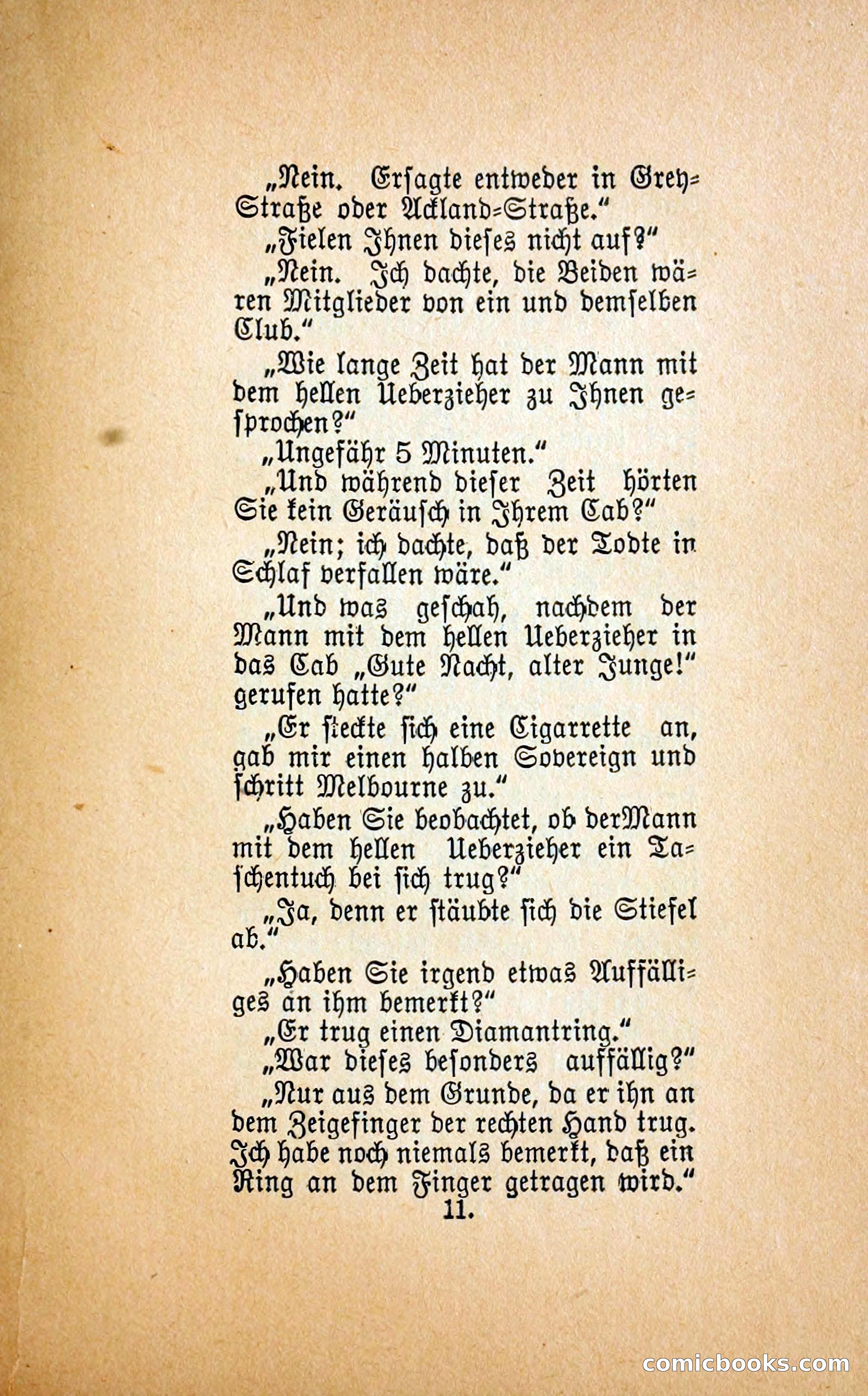 Der mord in der droschke (The Mystery of a Hansom Cab) — page 20 of 239