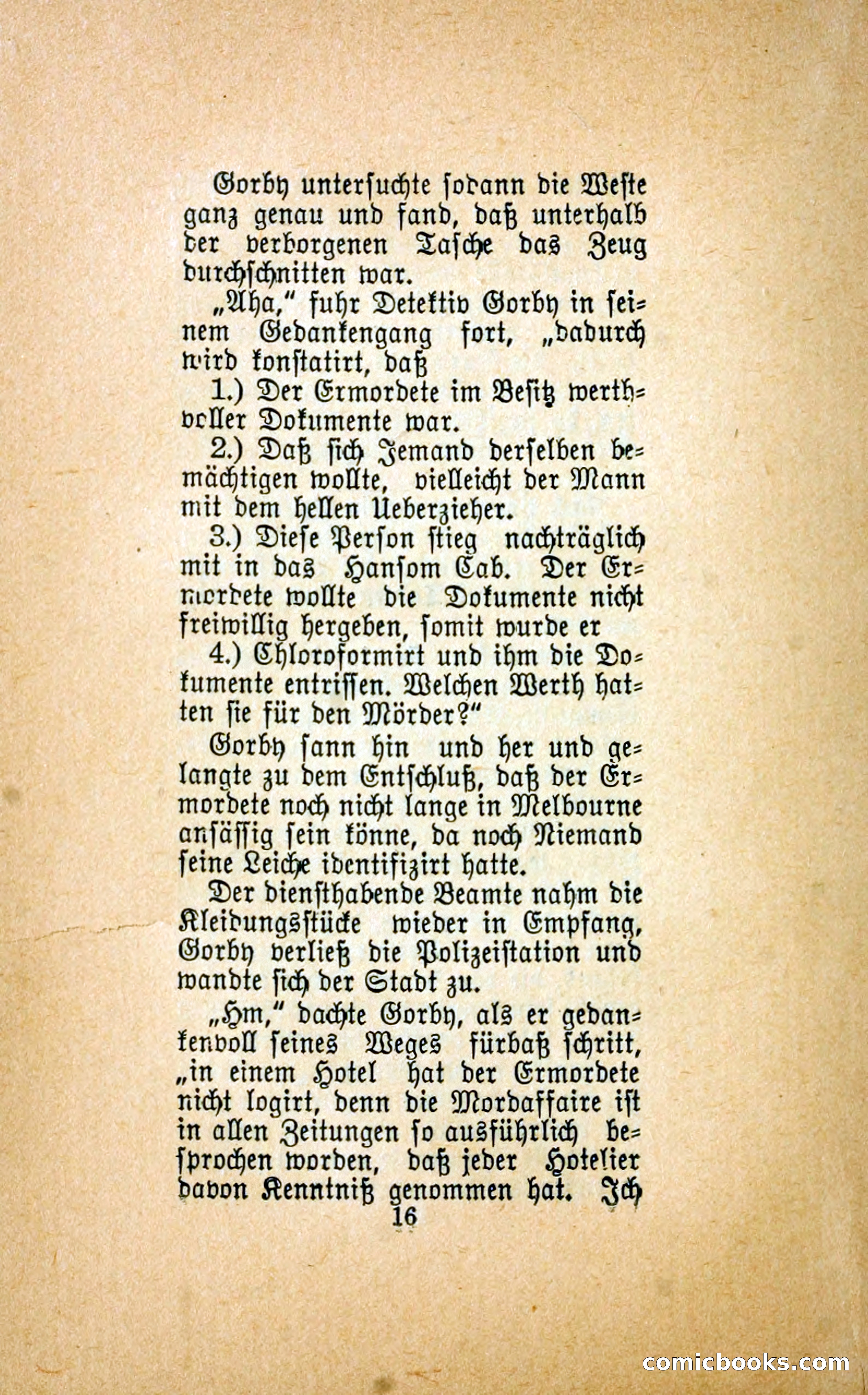 Der mord in der droschke (The Mystery of a Hansom Cab) — page 25 of 239