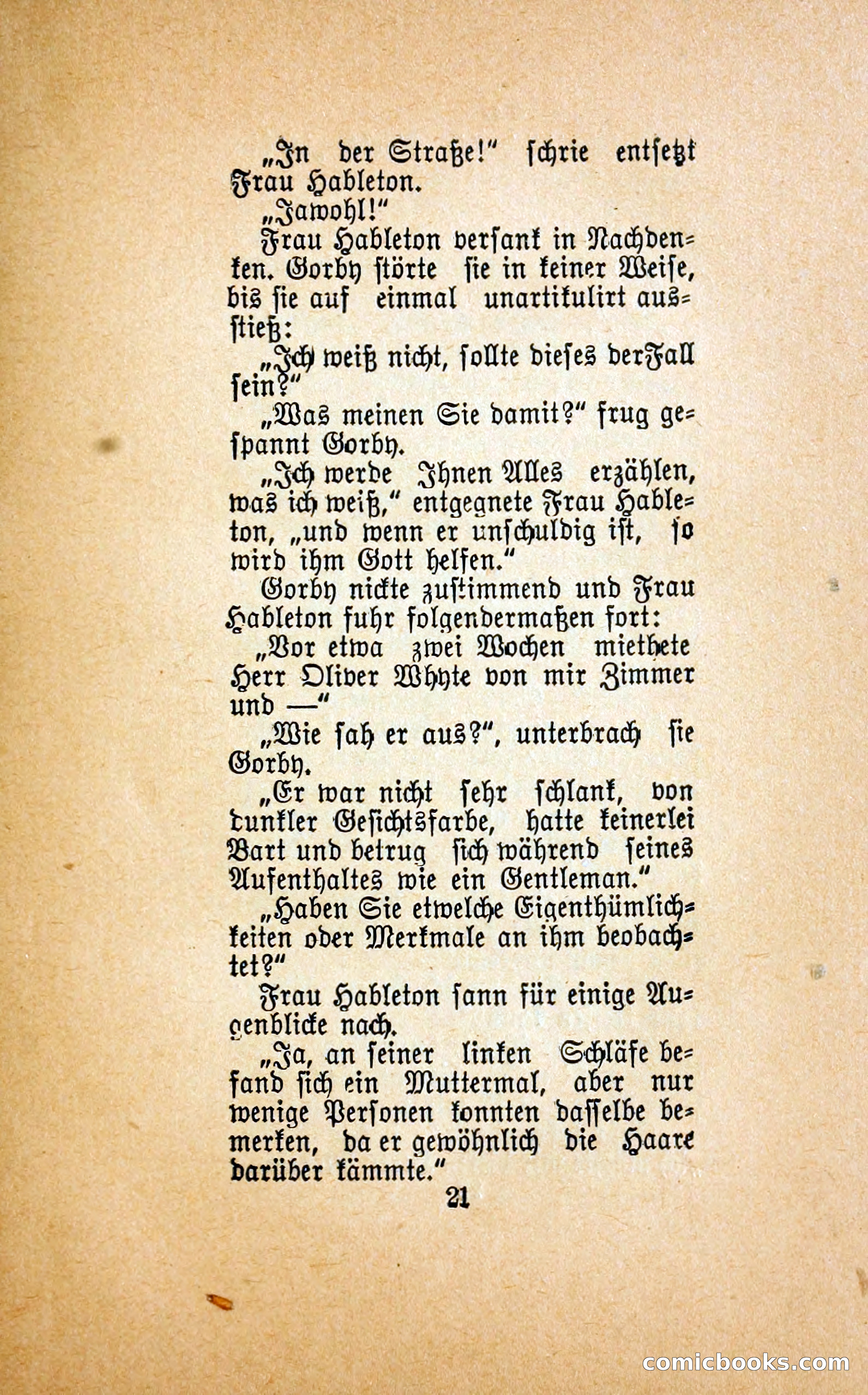 Der mord in der droschke (The Mystery of a Hansom Cab) — page 30 of 239
