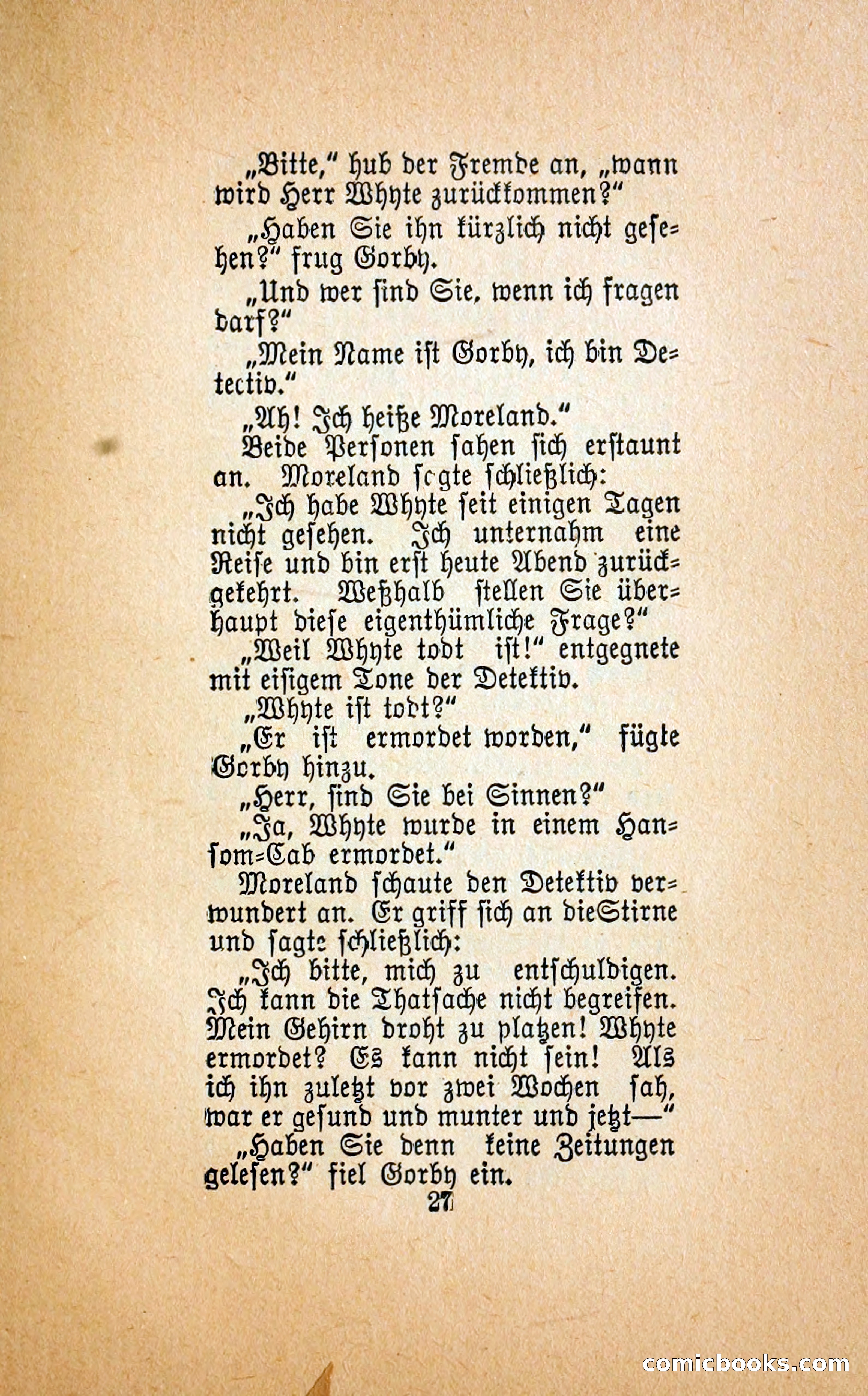 Der mord in der droschke (The Mystery of a Hansom Cab) — page 36 of 239