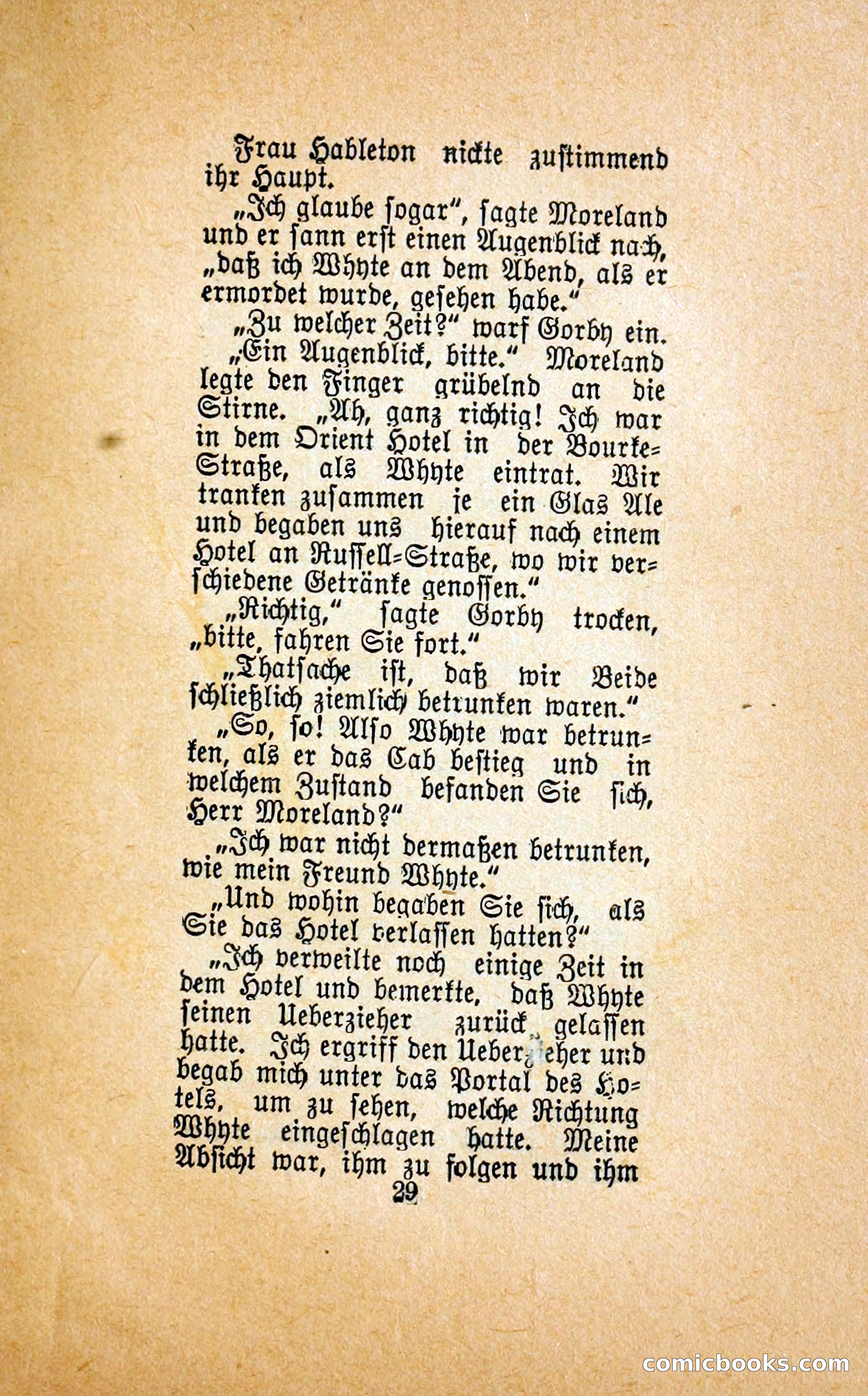 Der mord in der droschke (The Mystery of a Hansom Cab) — page 38 of 239