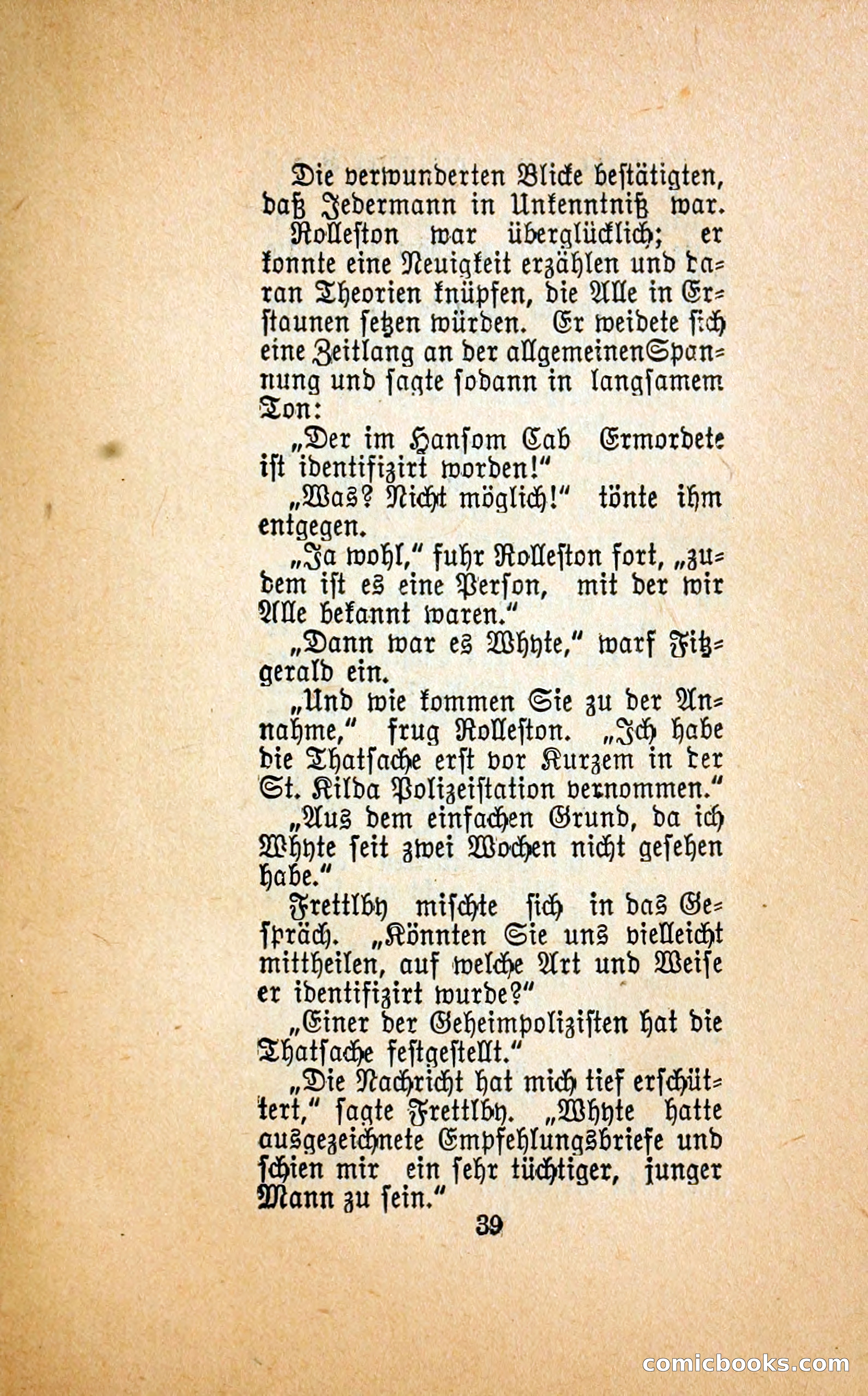 Der mord in der droschke (The Mystery of a Hansom Cab) — page 48 of 239
