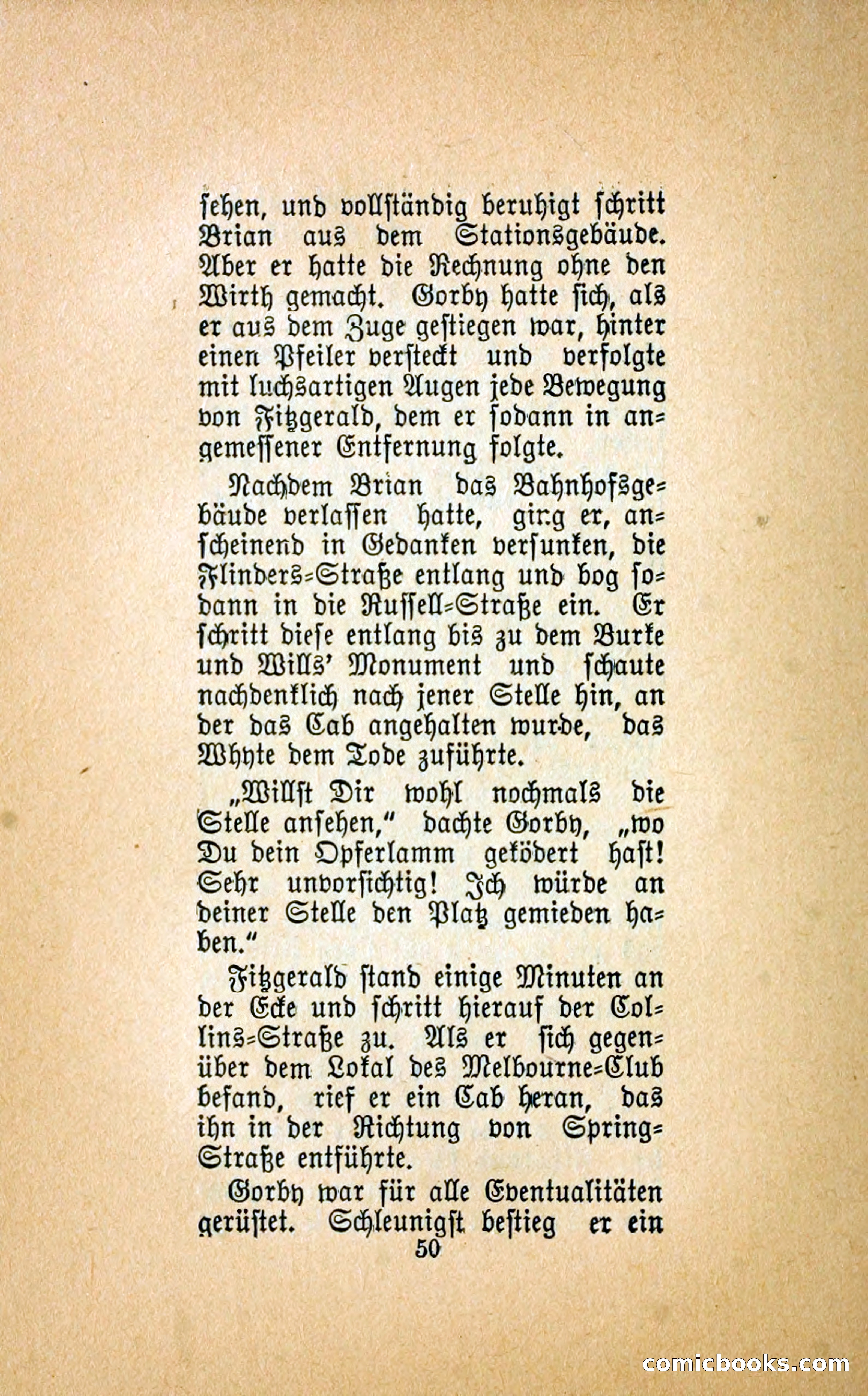 Der mord in der droschke (The Mystery of a Hansom Cab) — page 59 of 239
