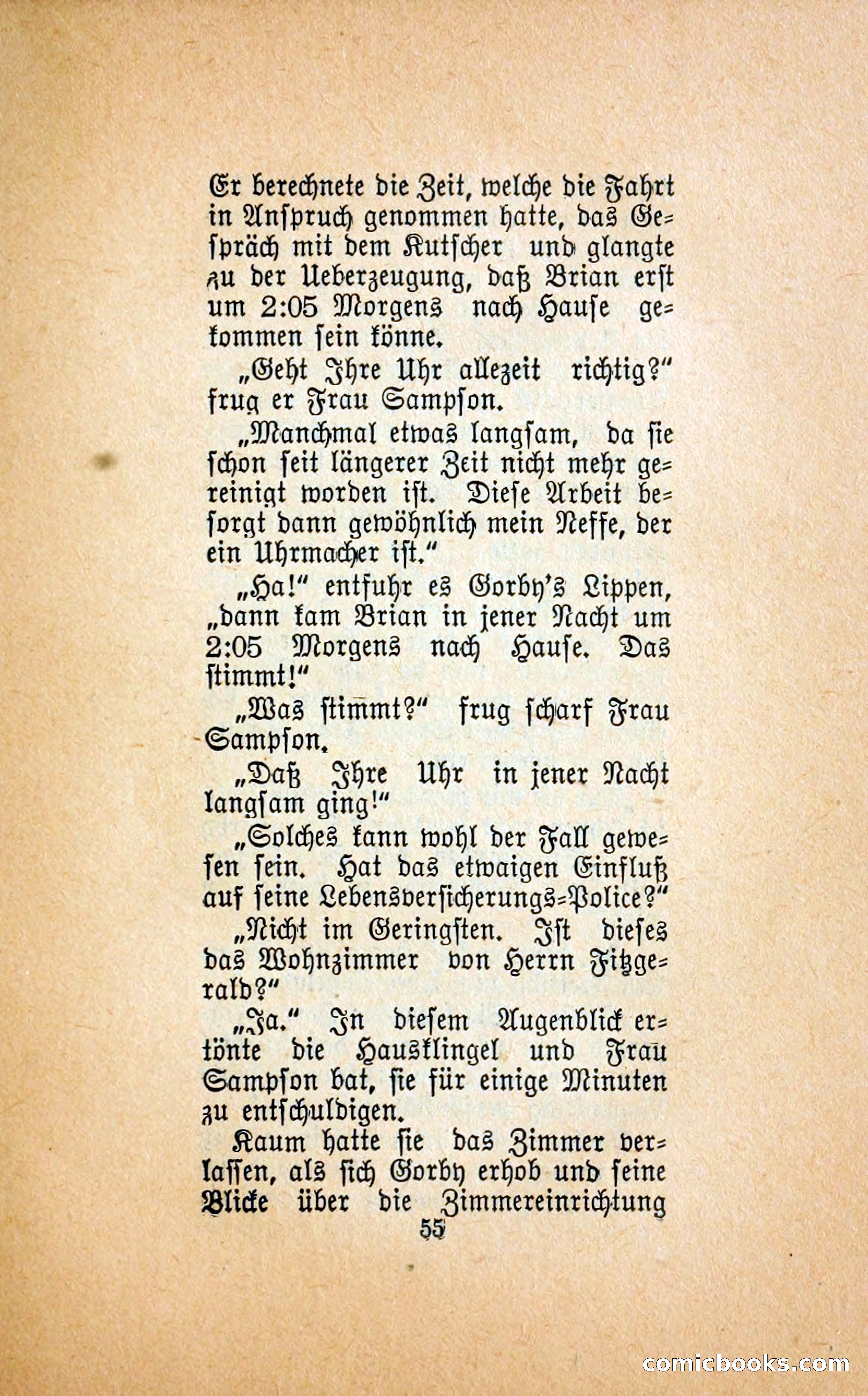 Der mord in der droschke (The Mystery of a Hansom Cab) — page 64 of 239