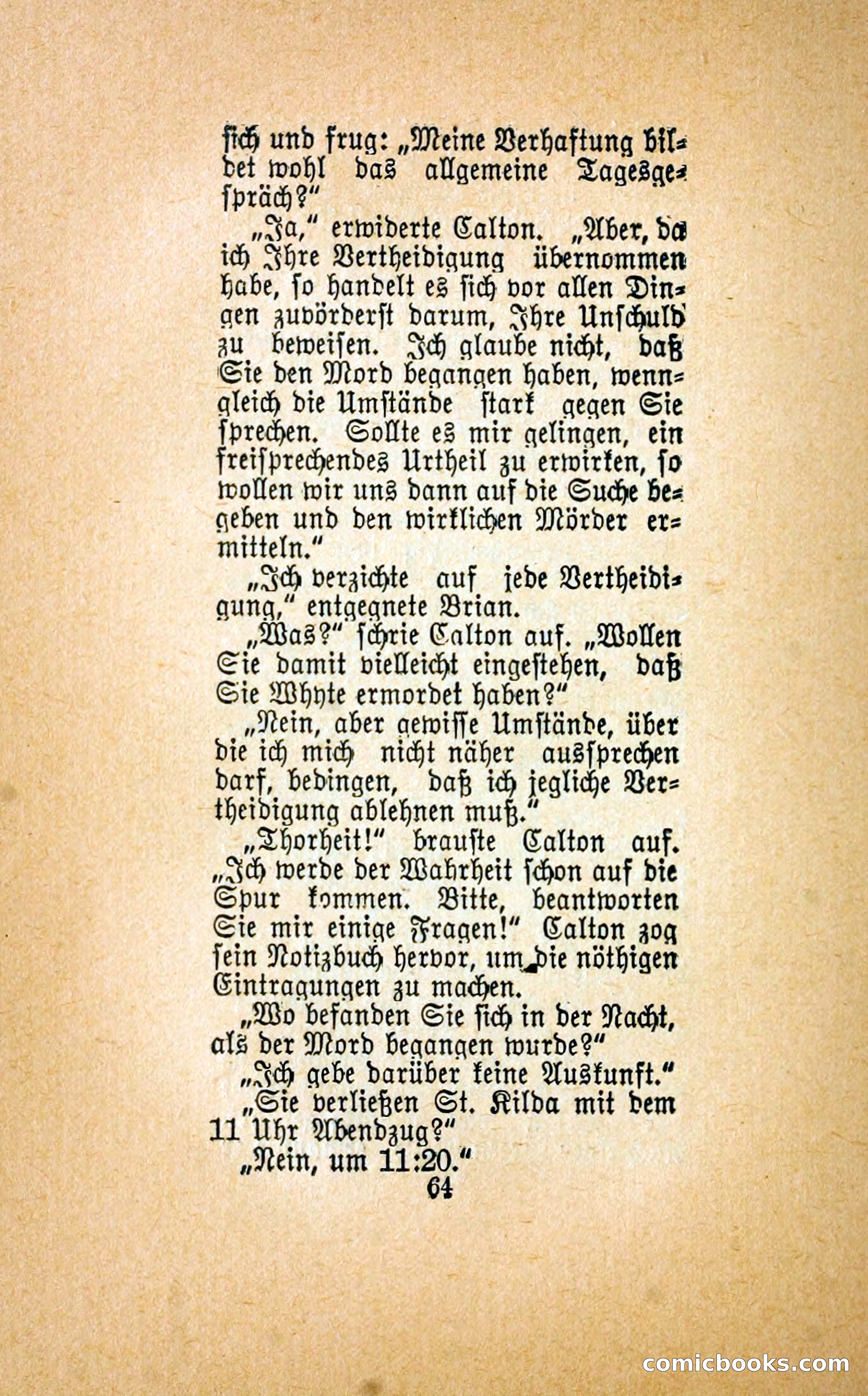 Der mord in der droschke (The Mystery of a Hansom Cab) — page 73 of 239