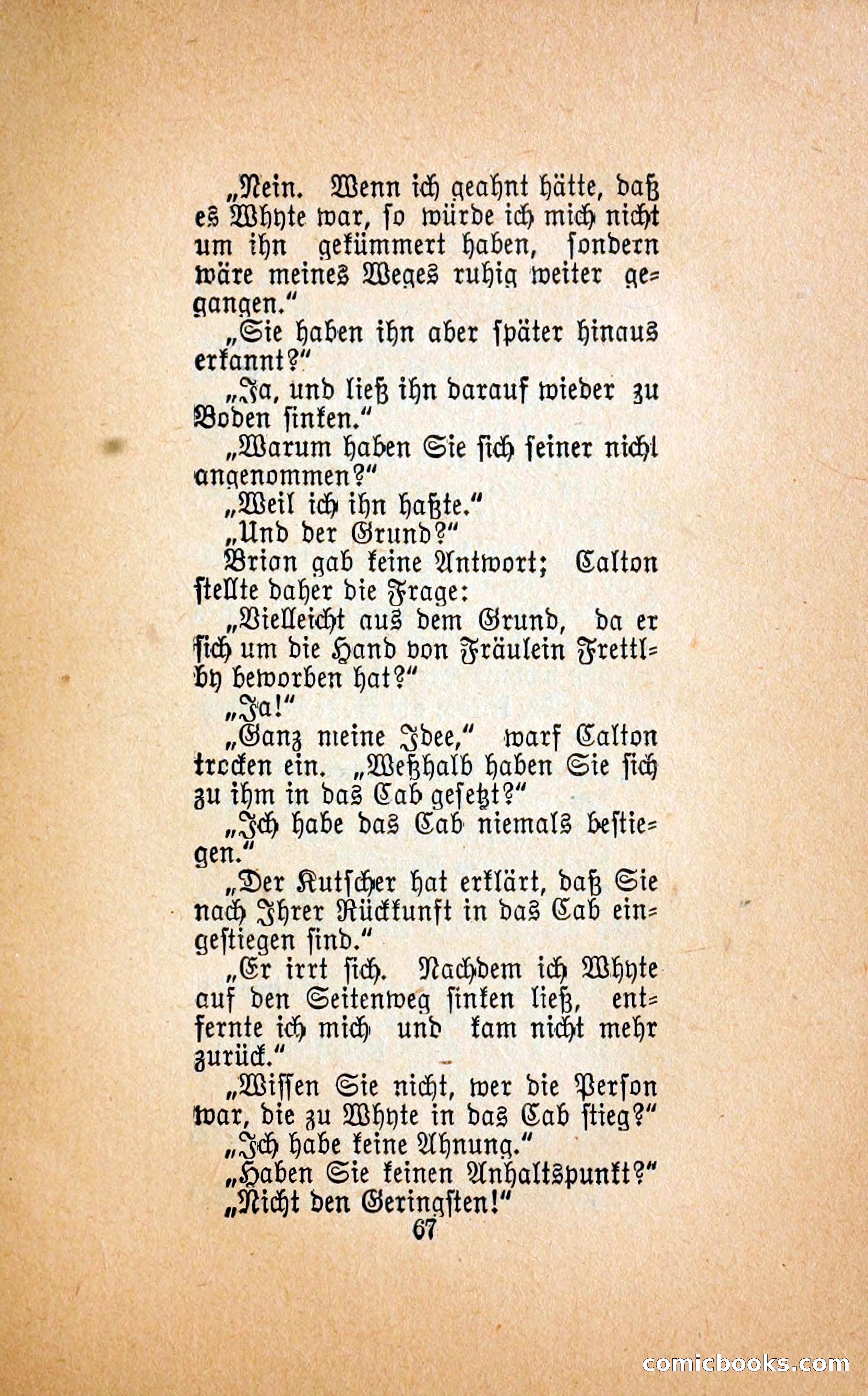 Der mord in der droschke (The Mystery of a Hansom Cab) — page 76 of 239
