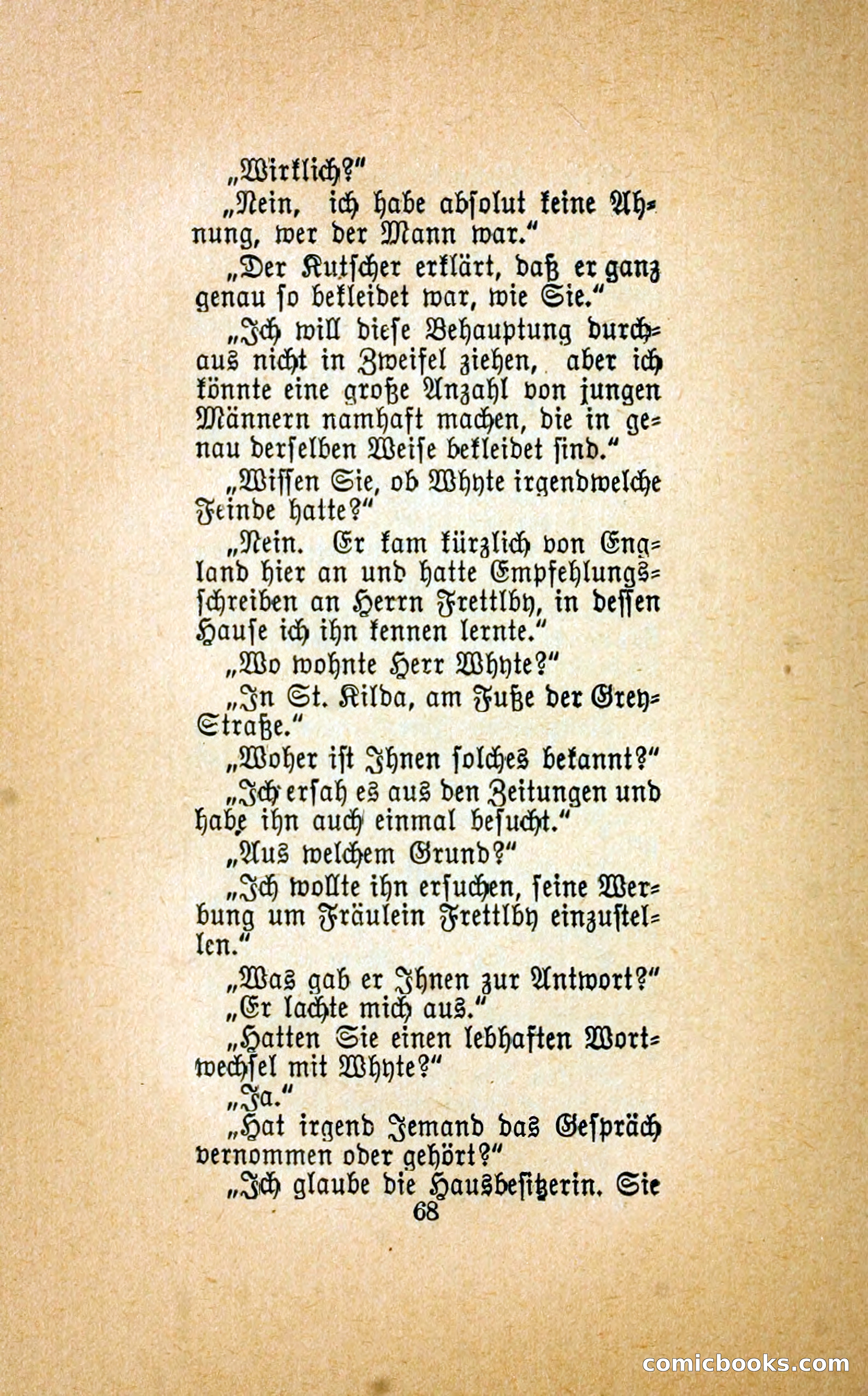 Der mord in der droschke (The Mystery of a Hansom Cab) — page 77 of 239