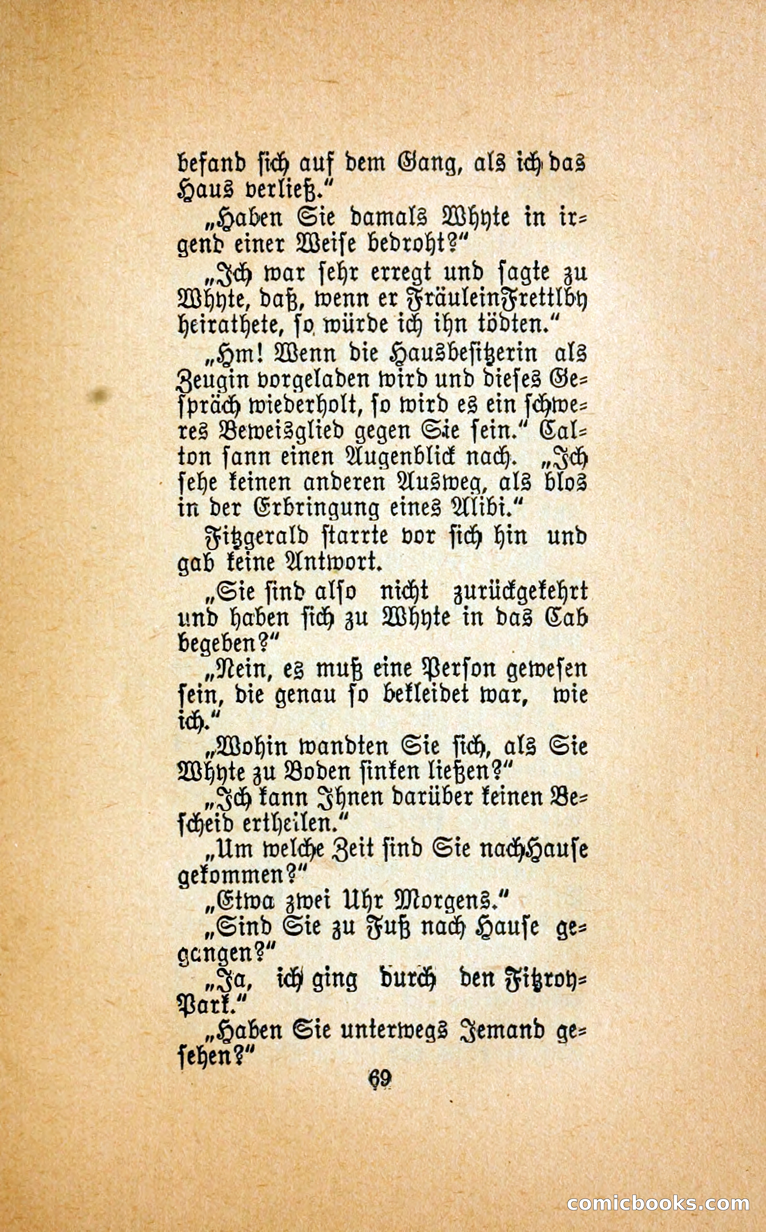 Der mord in der droschke (The Mystery of a Hansom Cab) — page 78 of 239