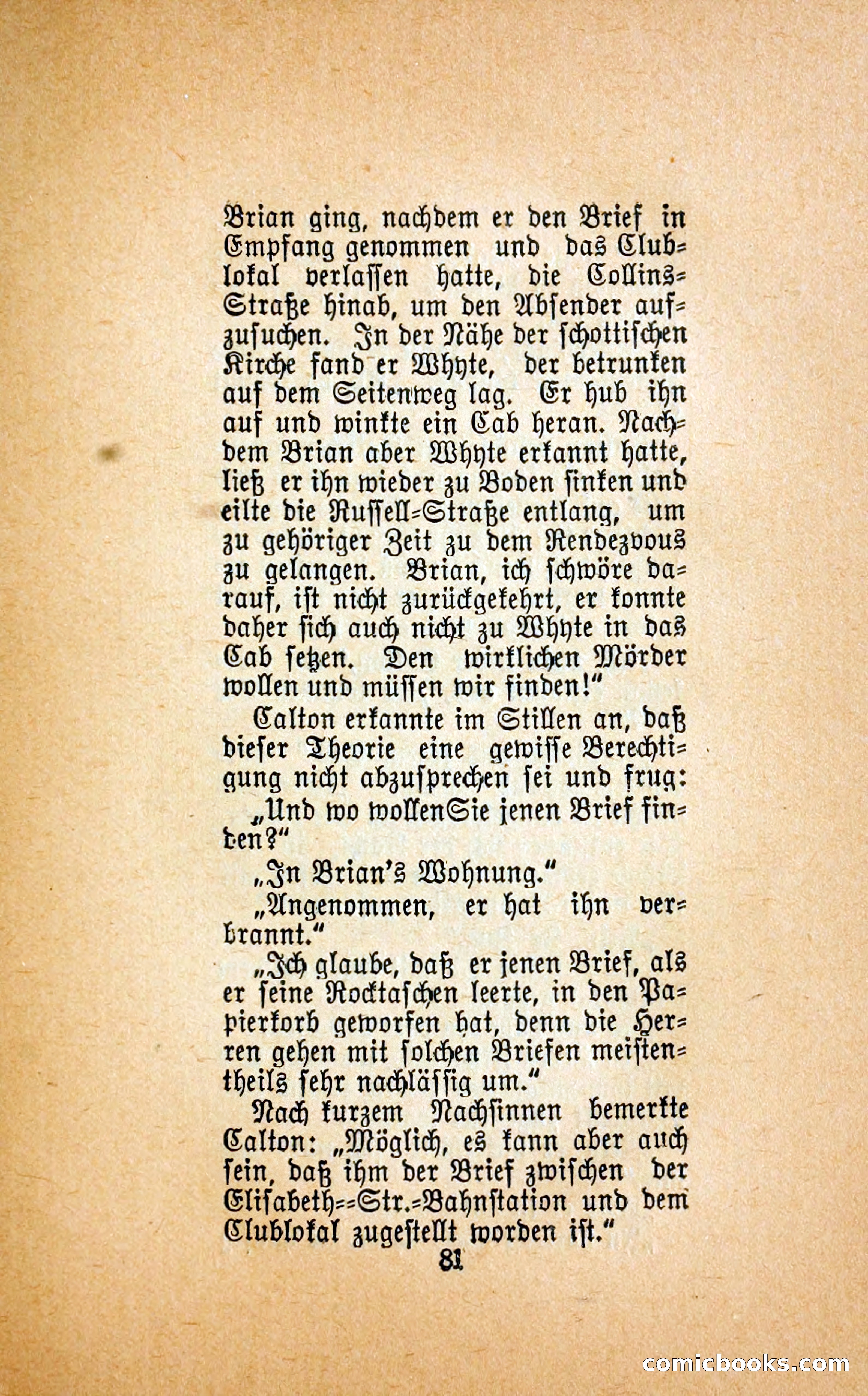Der mord in der droschke (The Mystery of a Hansom Cab) — page 90 of 239