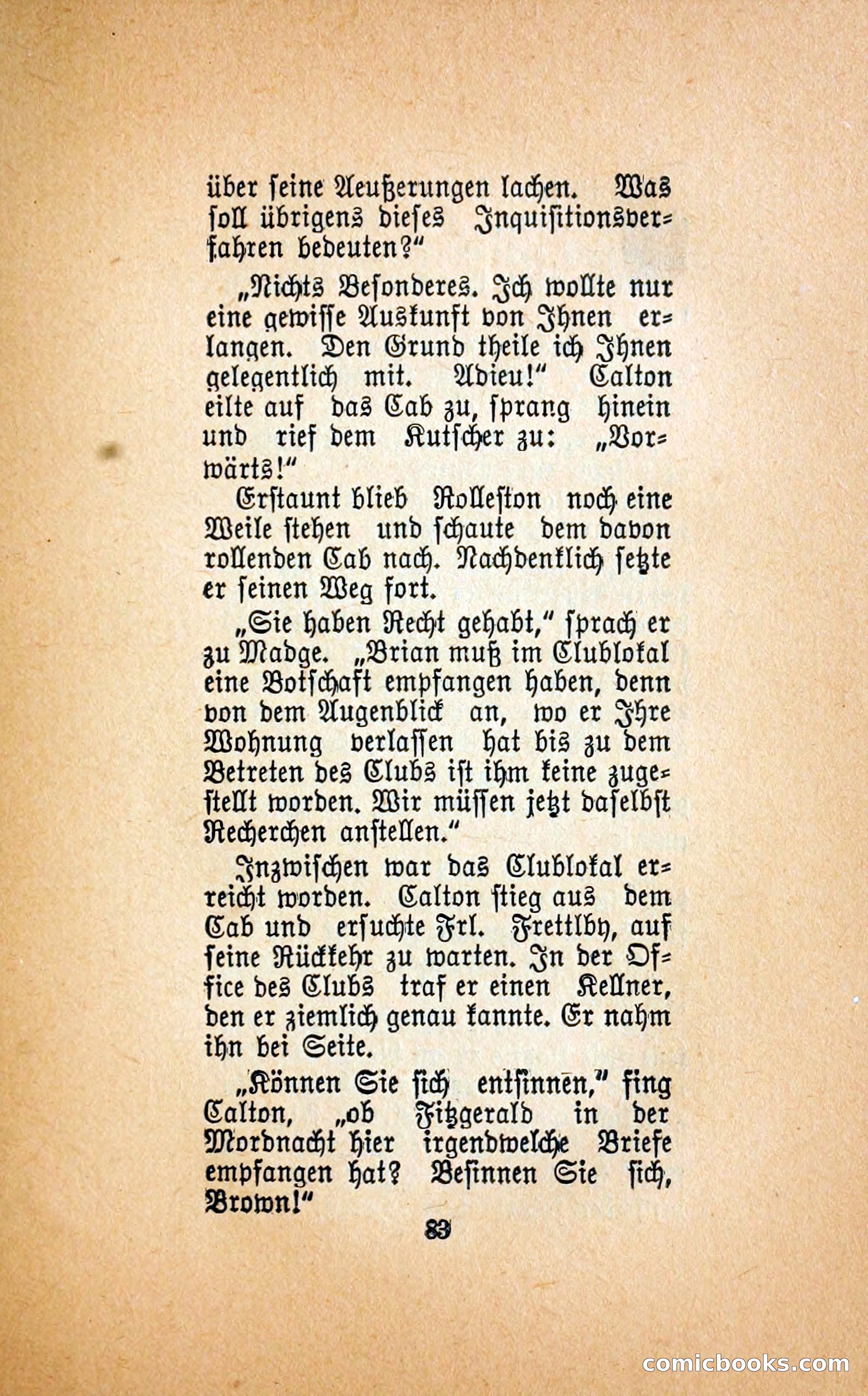 Der mord in der droschke (The Mystery of a Hansom Cab) — page 92 of 239