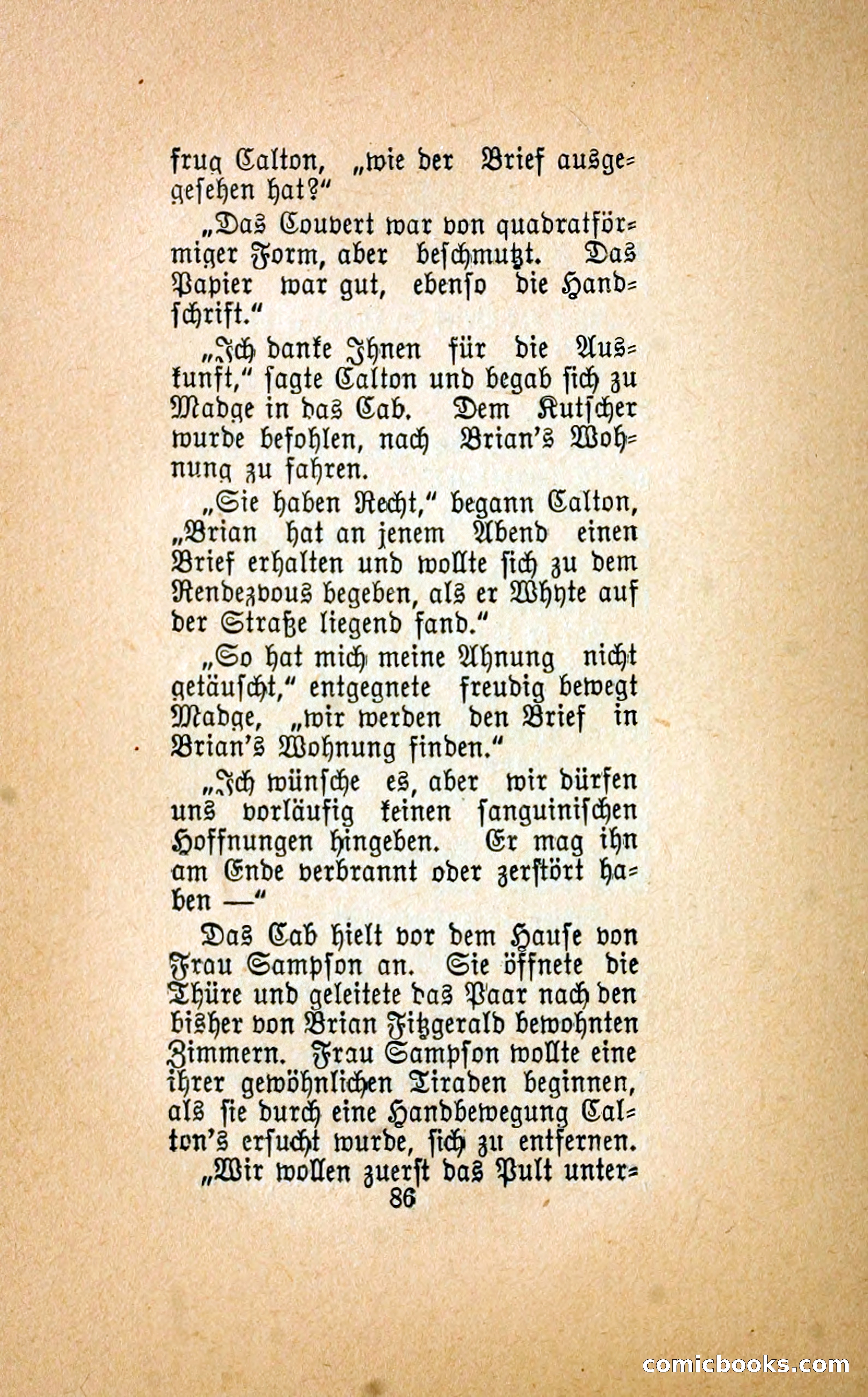 Der mord in der droschke (The Mystery of a Hansom Cab) — page 95 of 239
