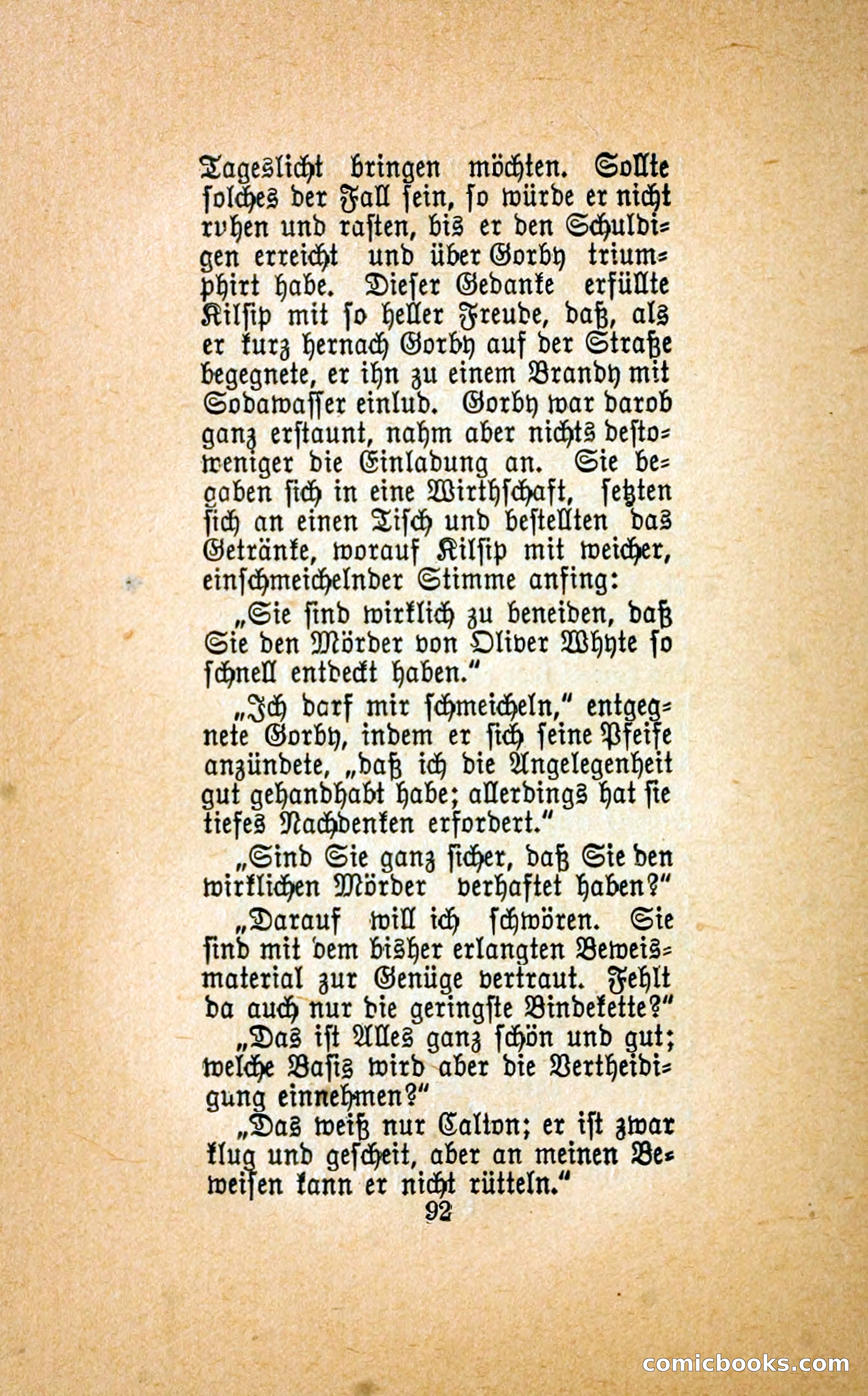 Der mord in der droschke (The Mystery of a Hansom Cab) — page 101 of 239