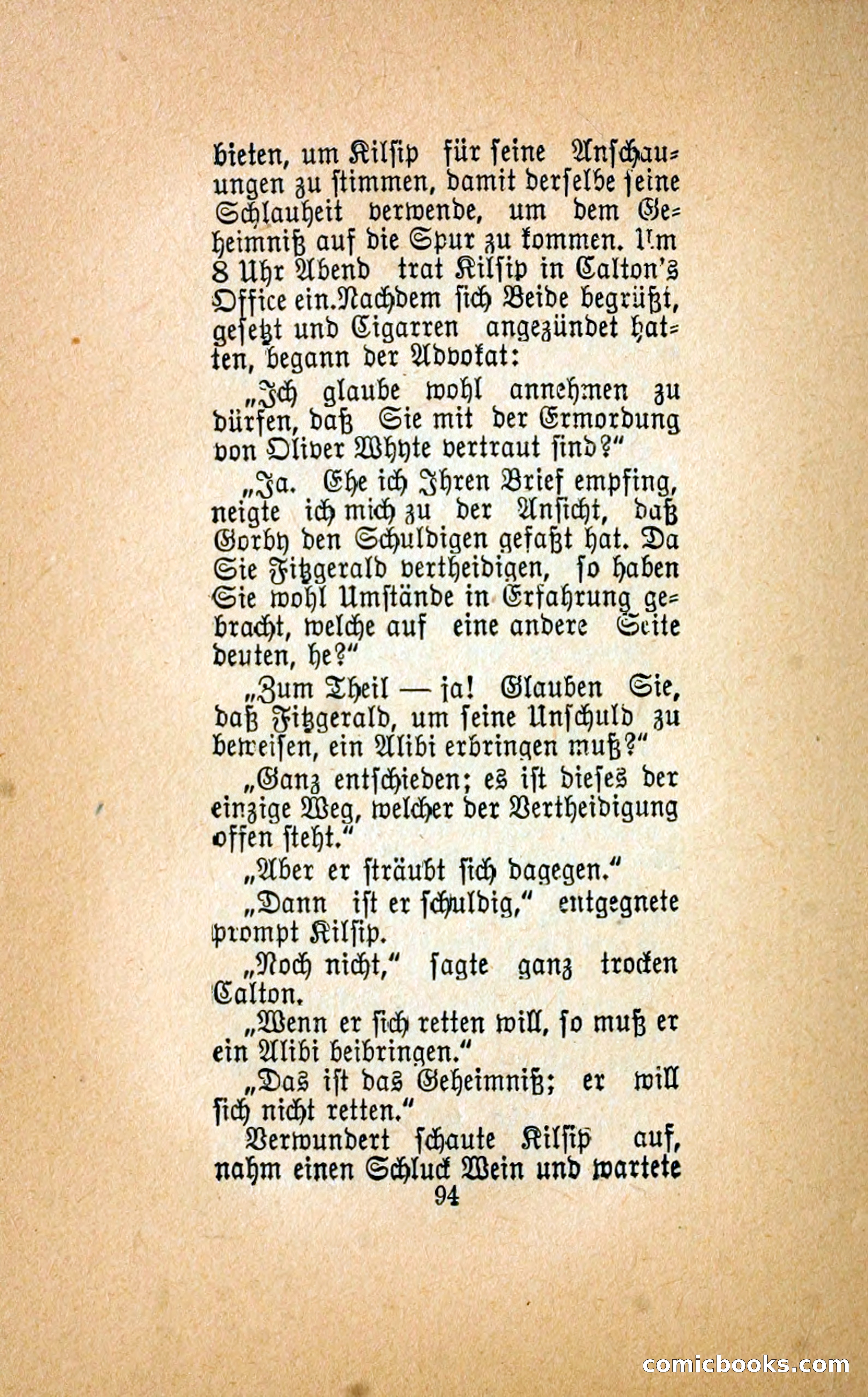 Der mord in der droschke (The Mystery of a Hansom Cab) — page 103 of 239
