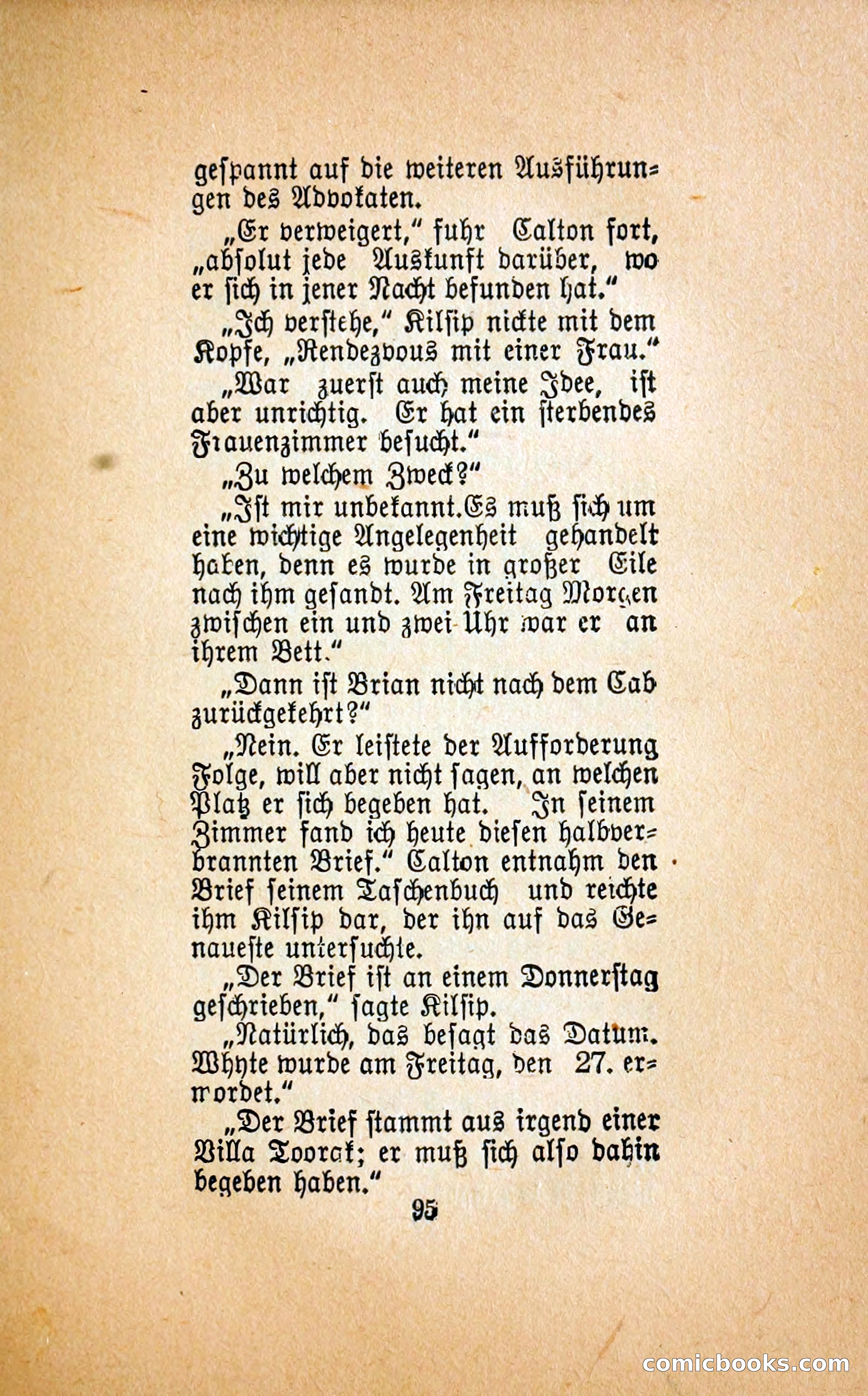 Der mord in der droschke (The Mystery of a Hansom Cab) — page 104 of 239