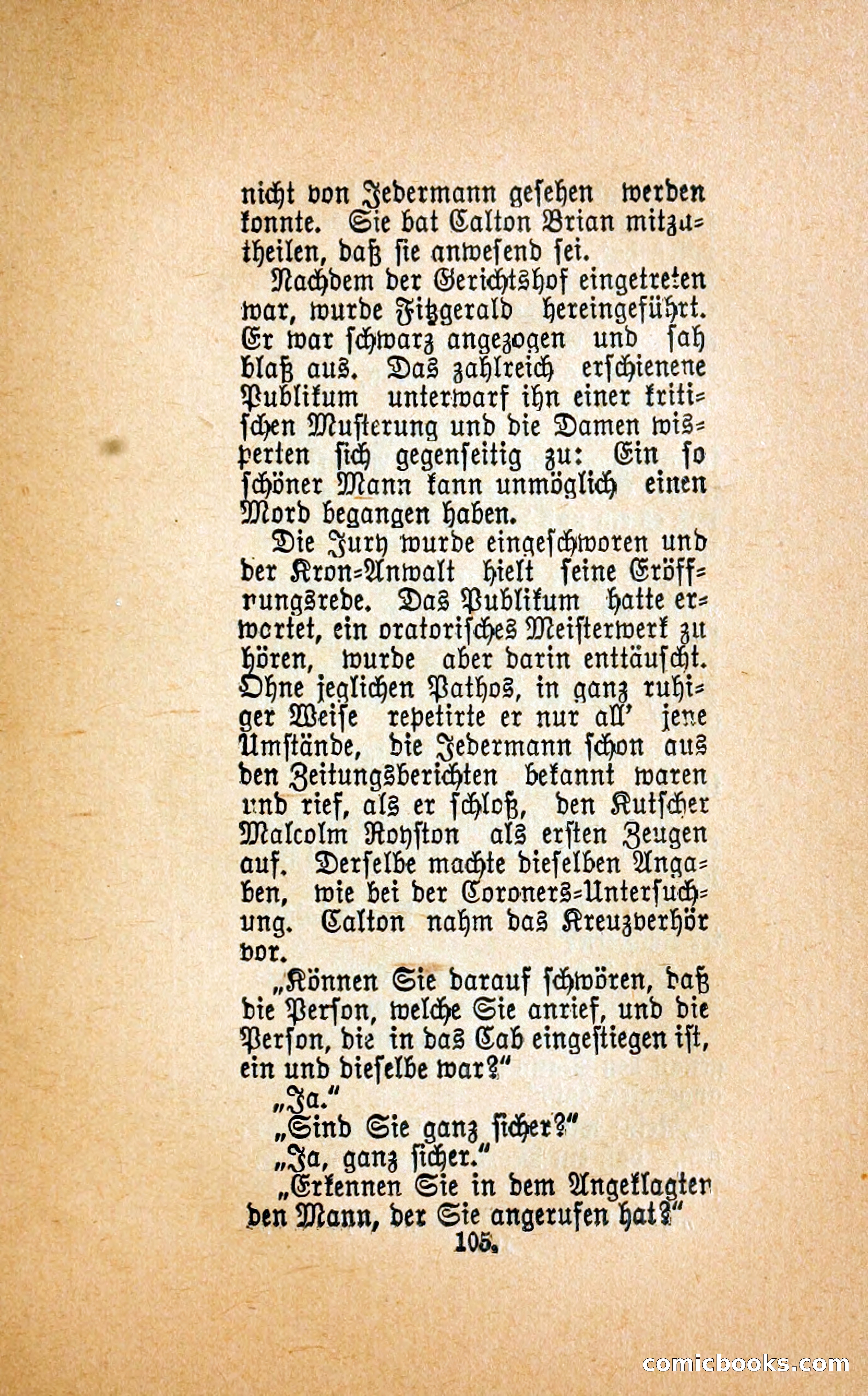 Der mord in der droschke (The Mystery of a Hansom Cab) — page 114 of 239