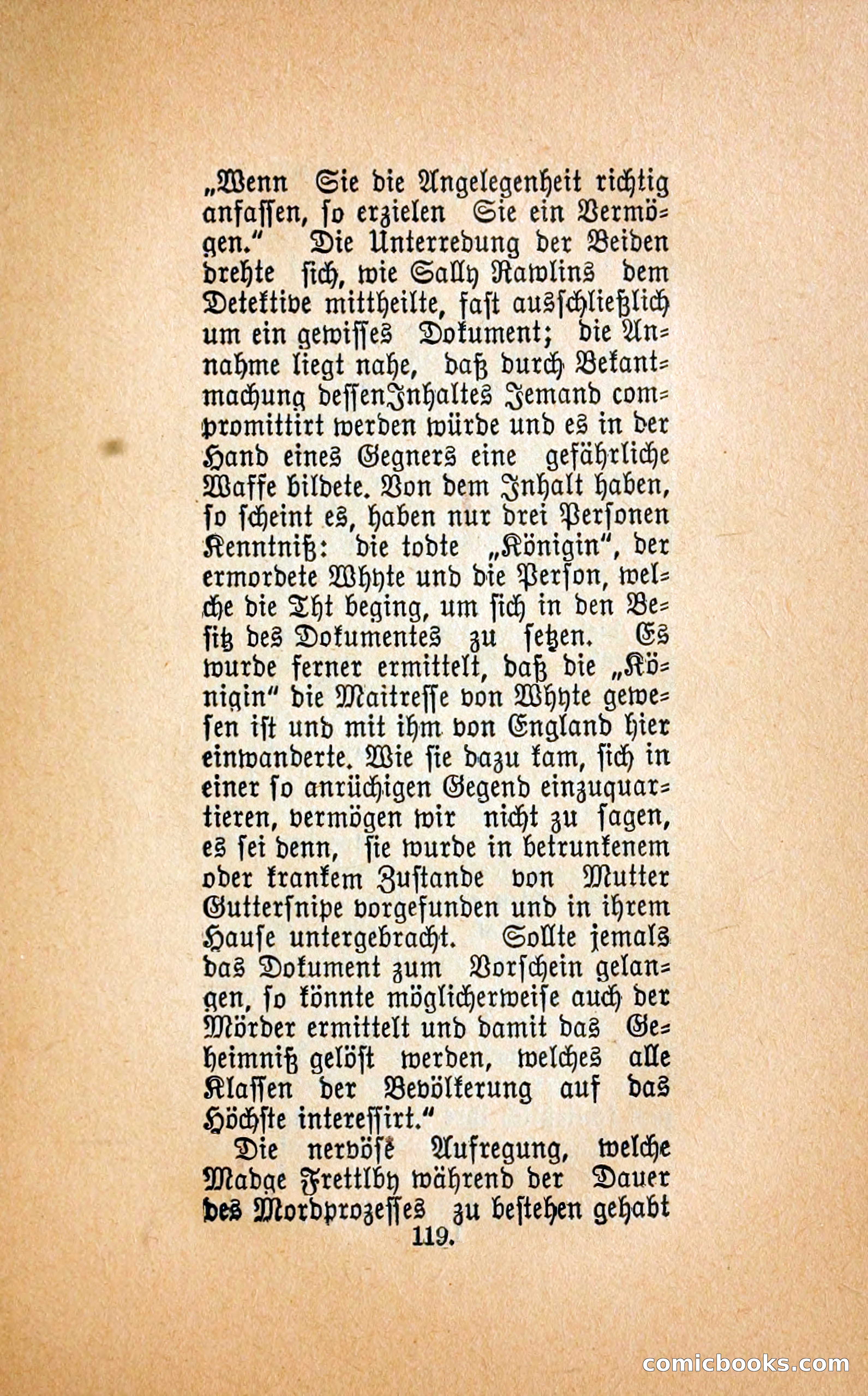 Der mord in der droschke (The Mystery of a Hansom Cab) — page 128 of 239