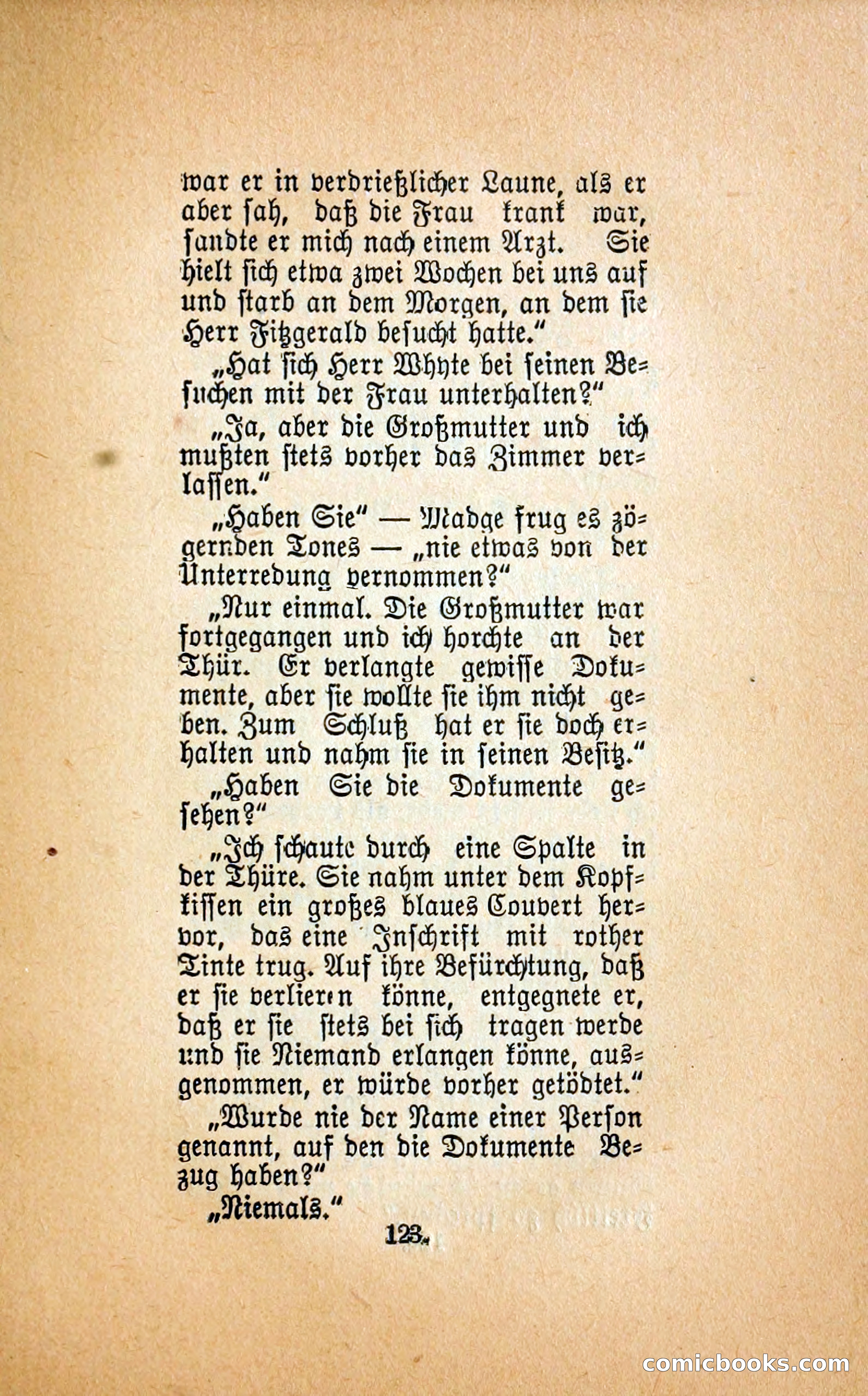 Der mord in der droschke (The Mystery of a Hansom Cab) — page 132 of 239