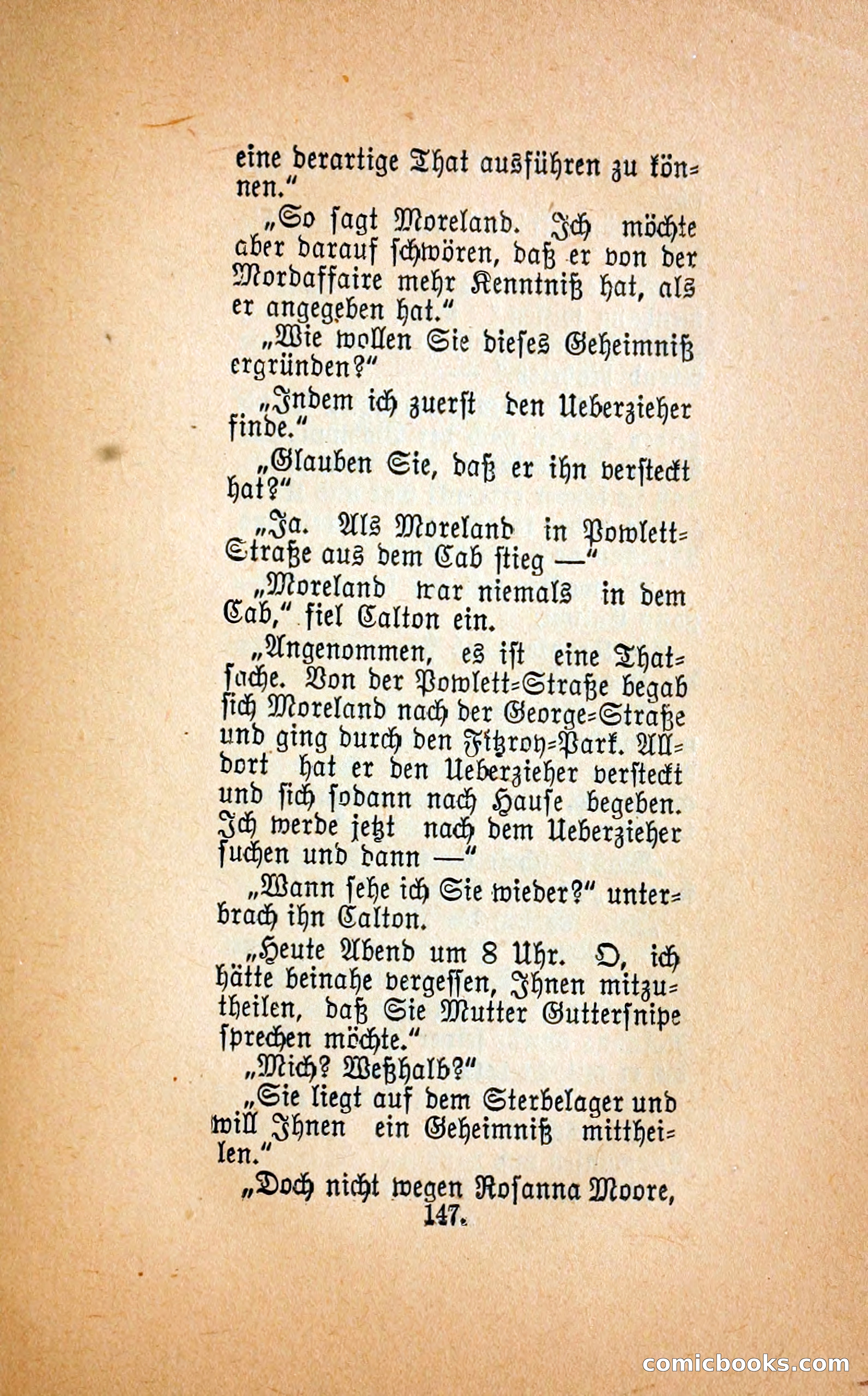 Der mord in der droschke (The Mystery of a Hansom Cab) — page 156 of 239