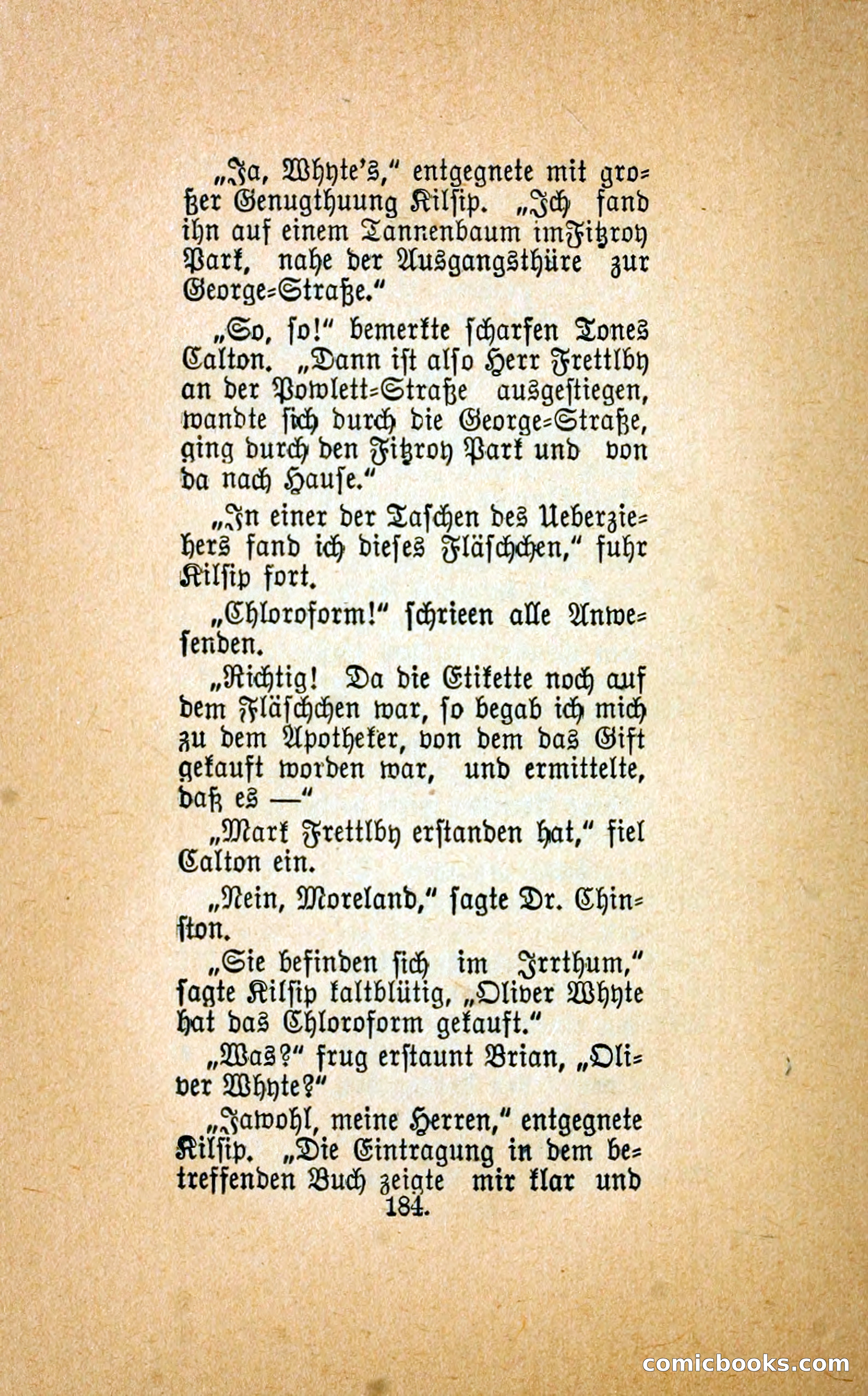 Der mord in der droschke (The Mystery of a Hansom Cab) — page 193 of 239
