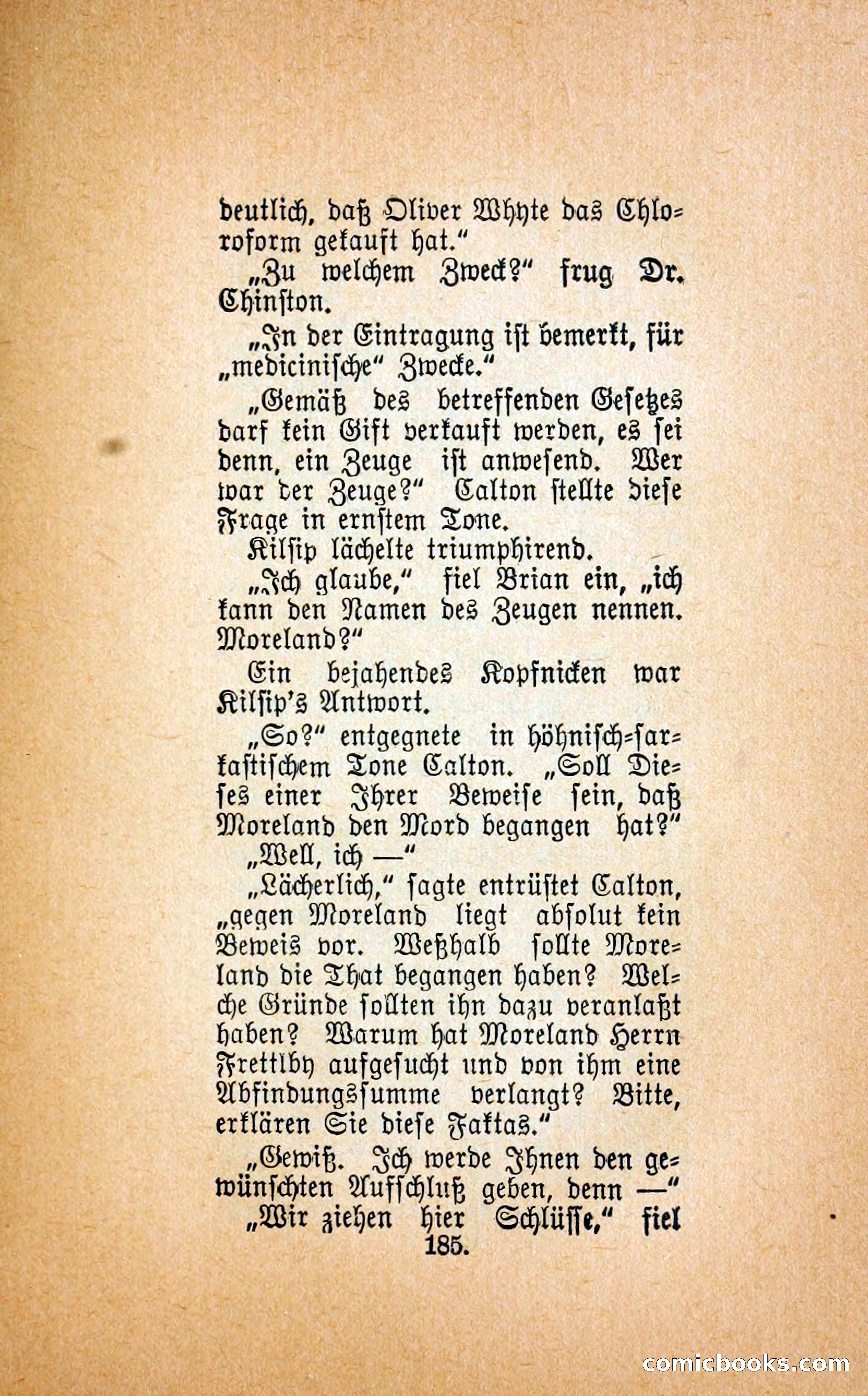 Der mord in der droschke (The Mystery of a Hansom Cab) — page 194 of 239