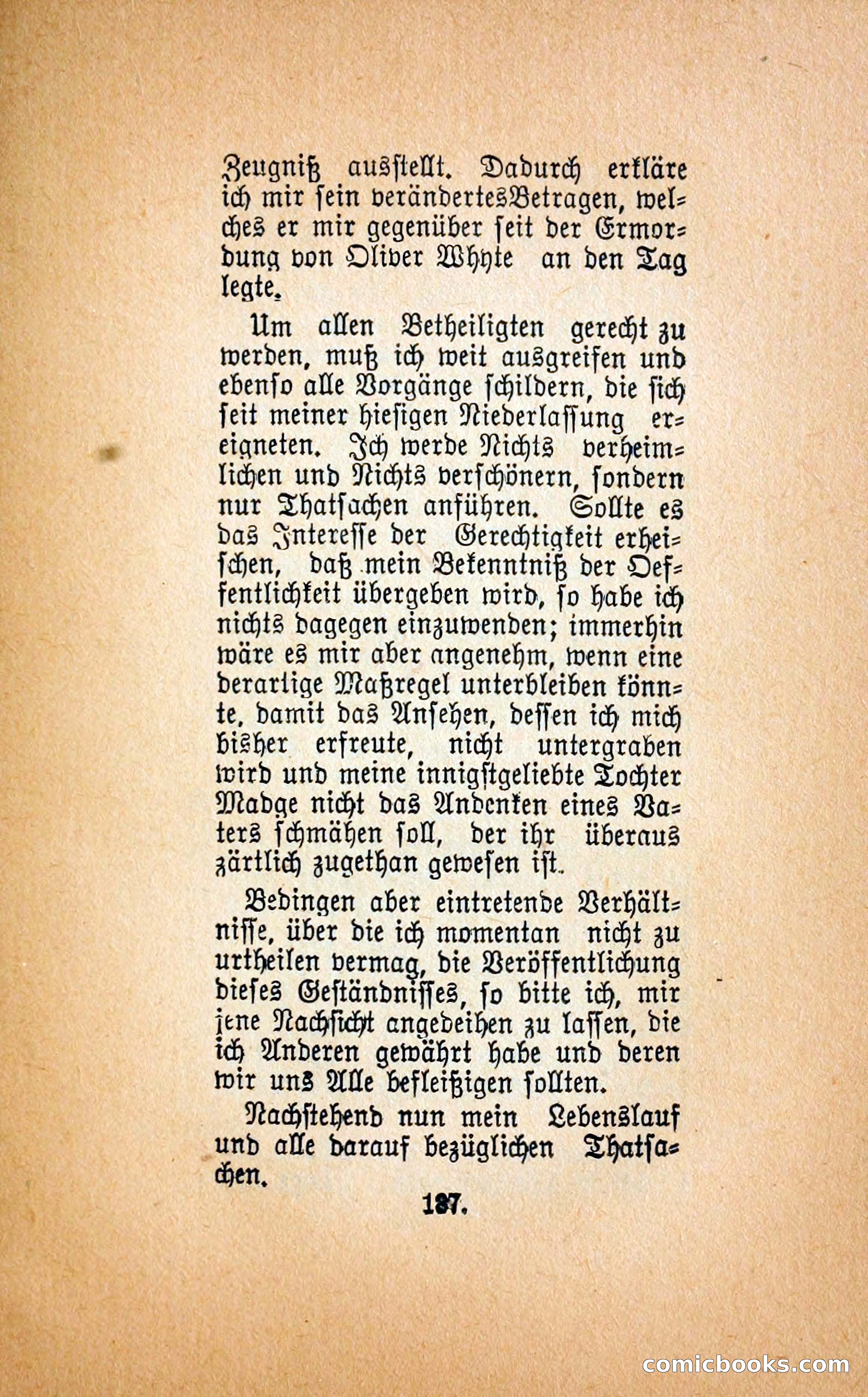 Der mord in der droschke (The Mystery of a Hansom Cab) — page 196 of 239