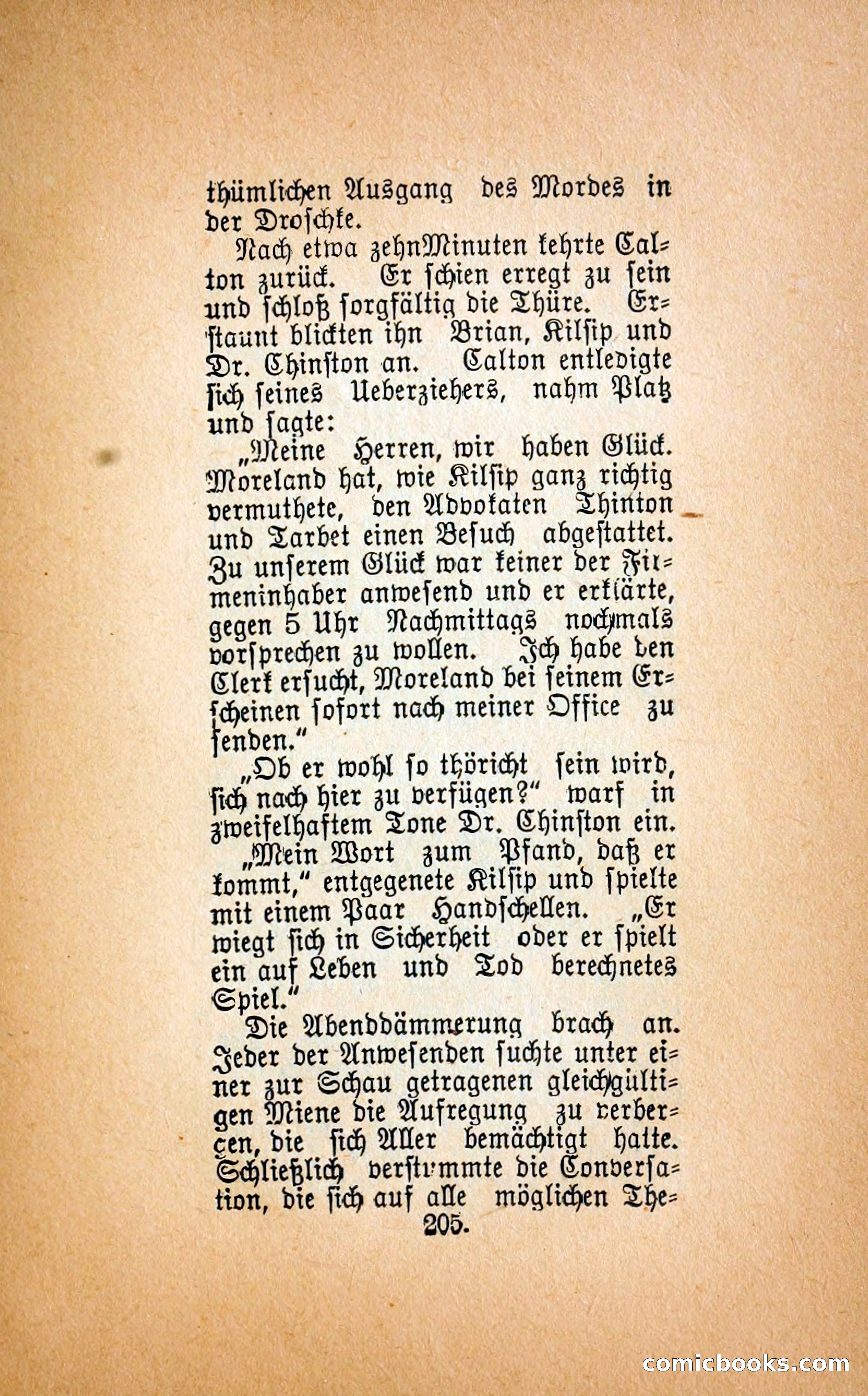 Der mord in der droschke (The Mystery of a Hansom Cab) — page 214 of 239
