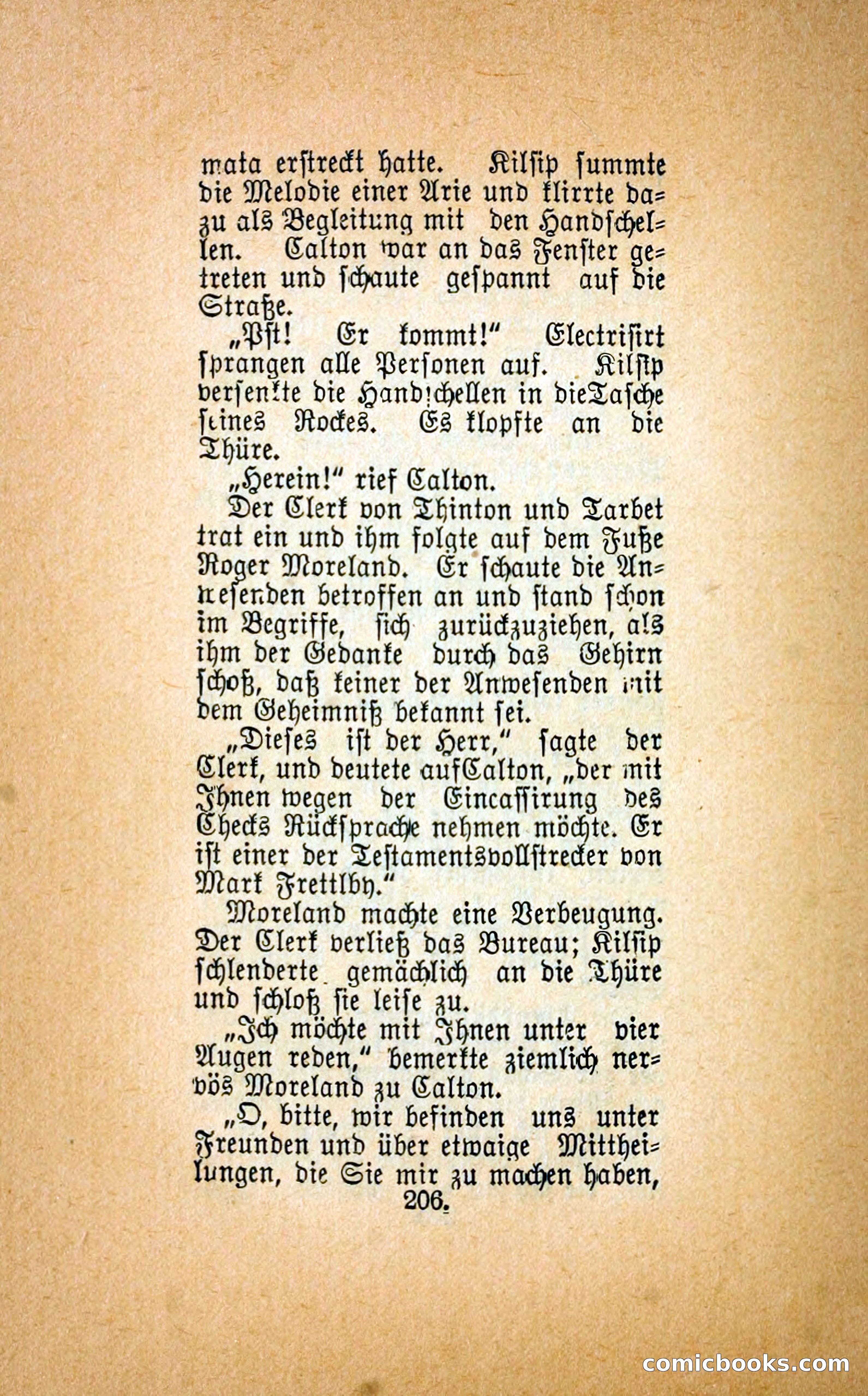 Der mord in der droschke (The Mystery of a Hansom Cab) — page 215 of 239