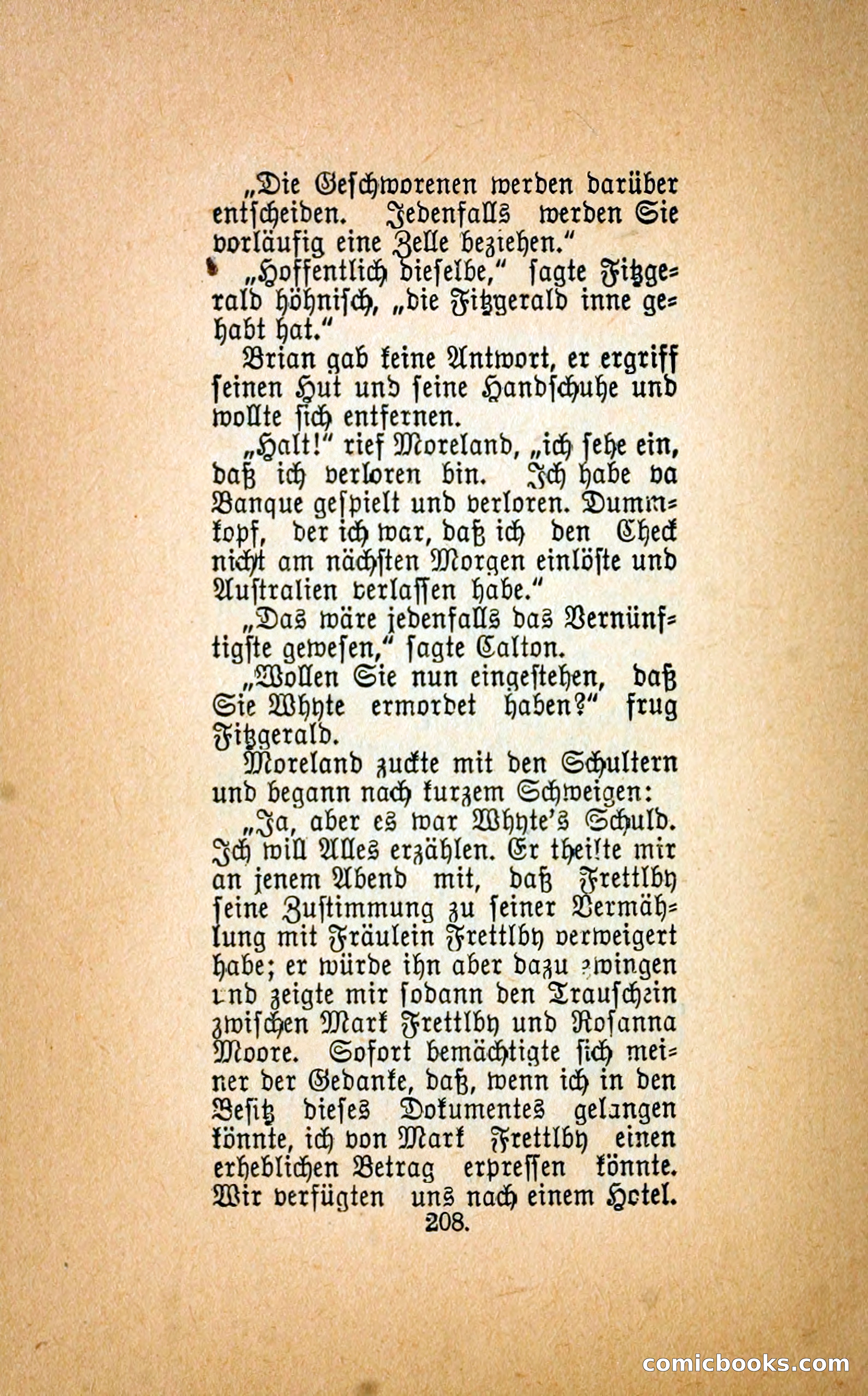 Der mord in der droschke (The Mystery of a Hansom Cab) — page 217 of 239