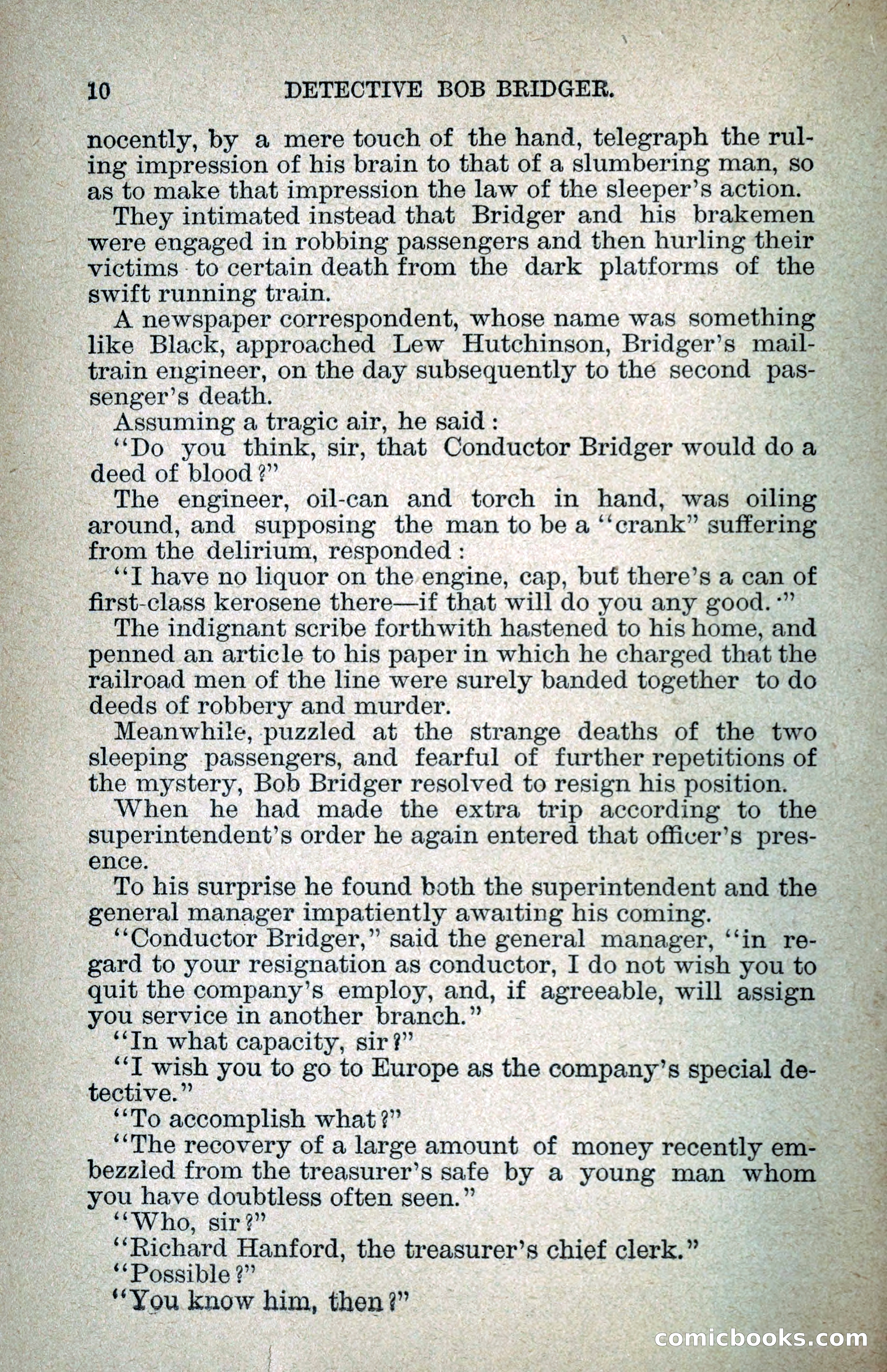 Detective Bob Bridger — page 17 of 263
