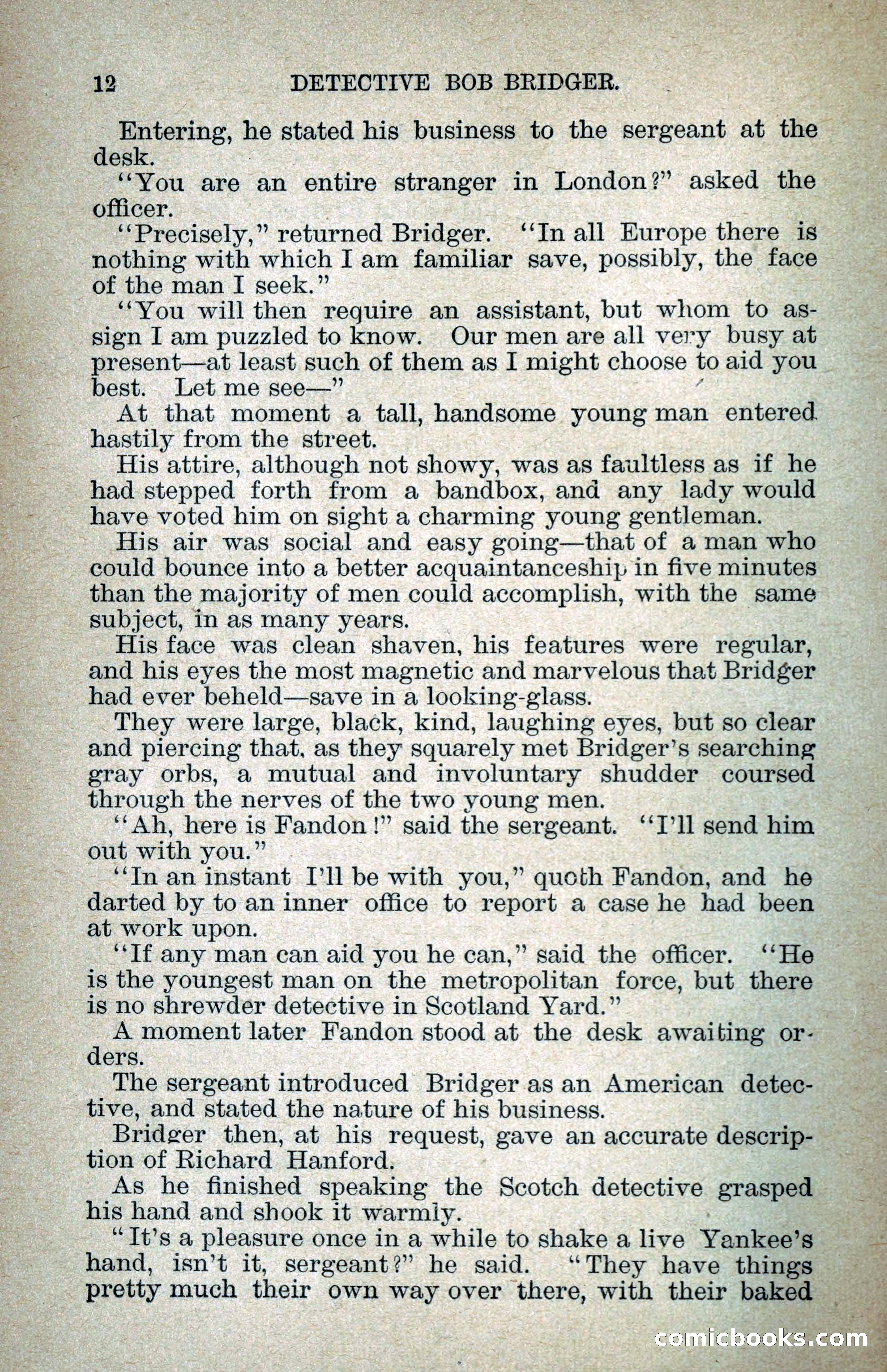Detective Bob Bridger — page 19 of 263