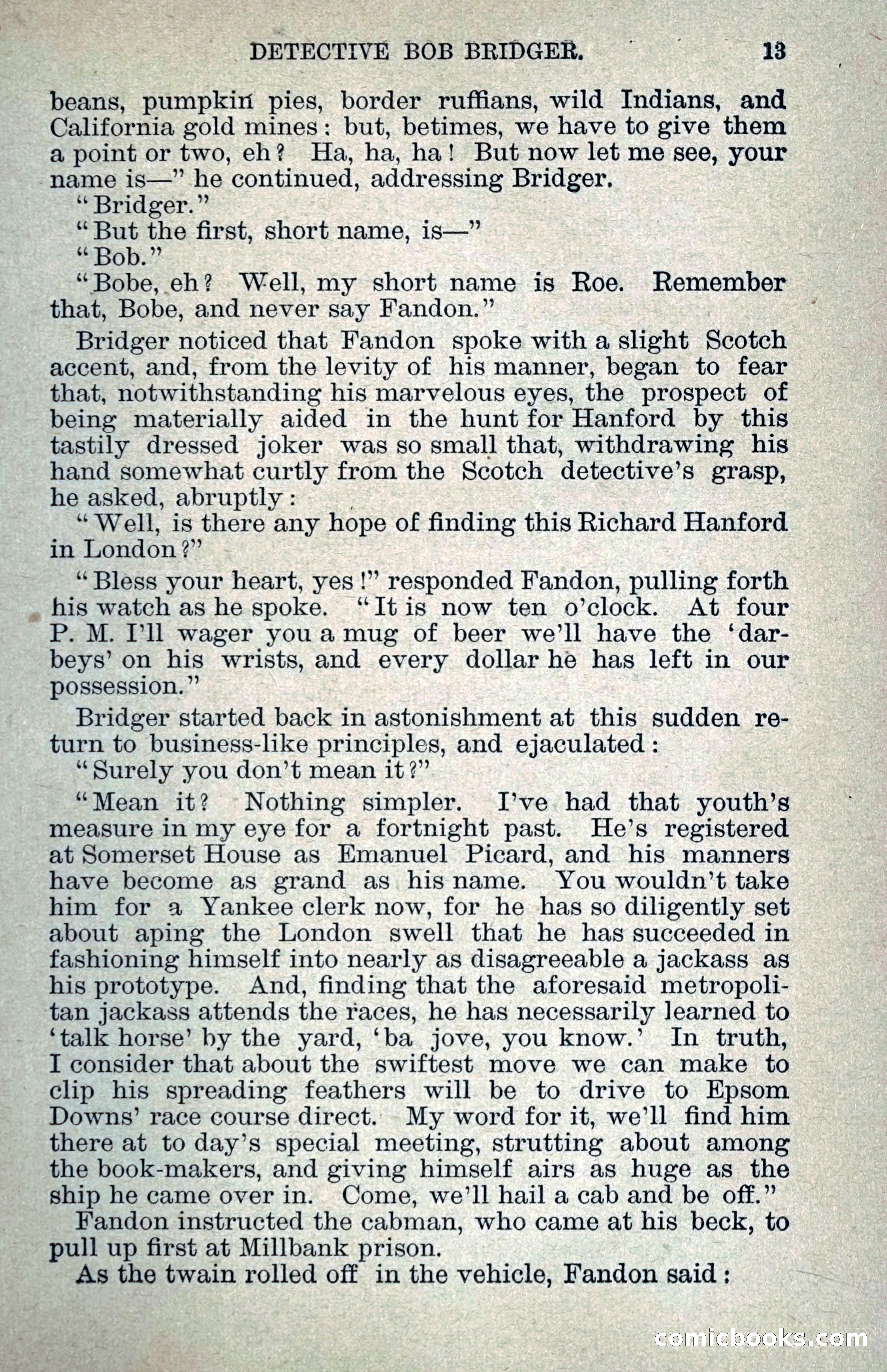 Detective Bob Bridger — page 20 of 263