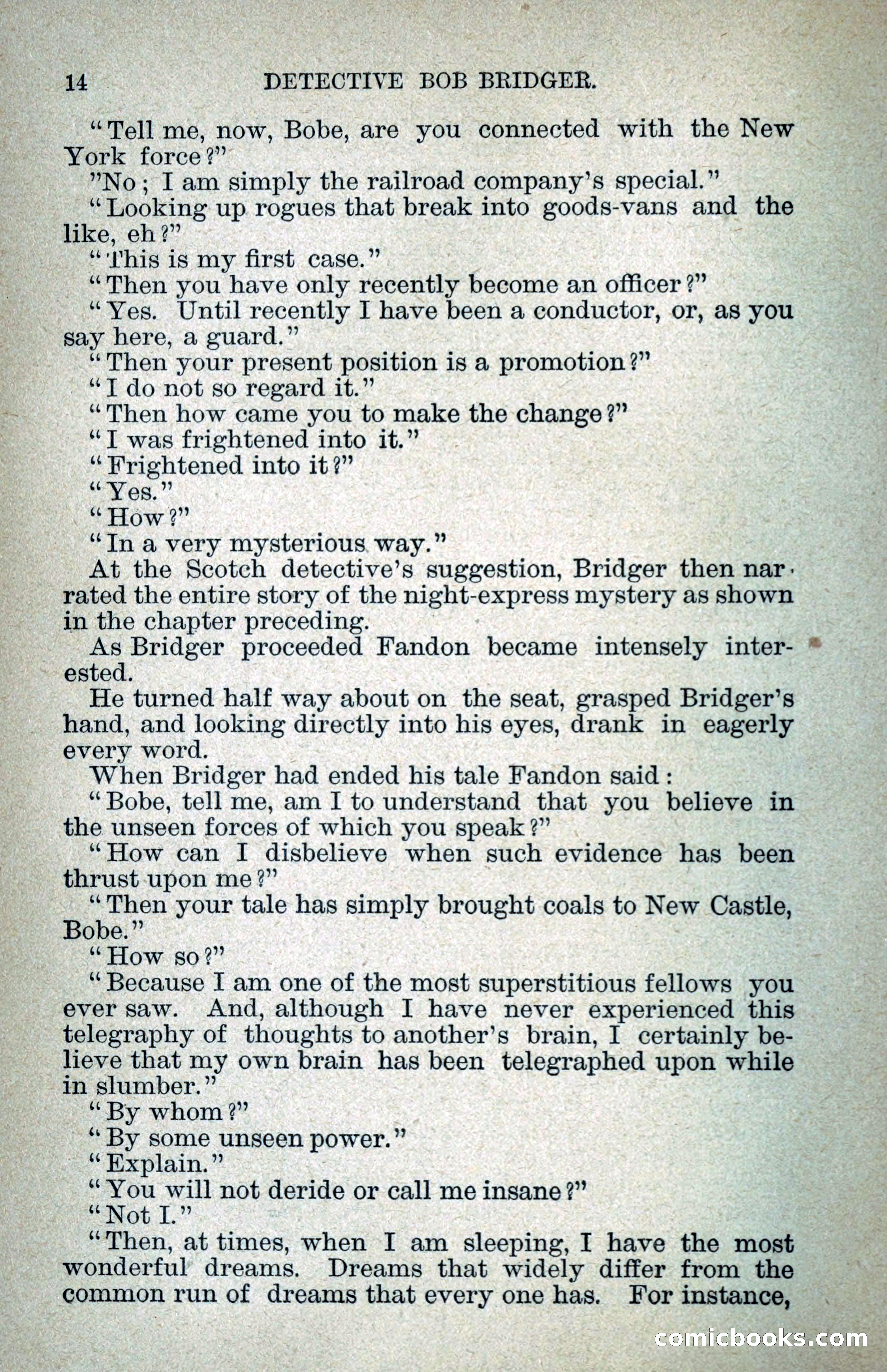 Detective Bob Bridger — page 21 of 263