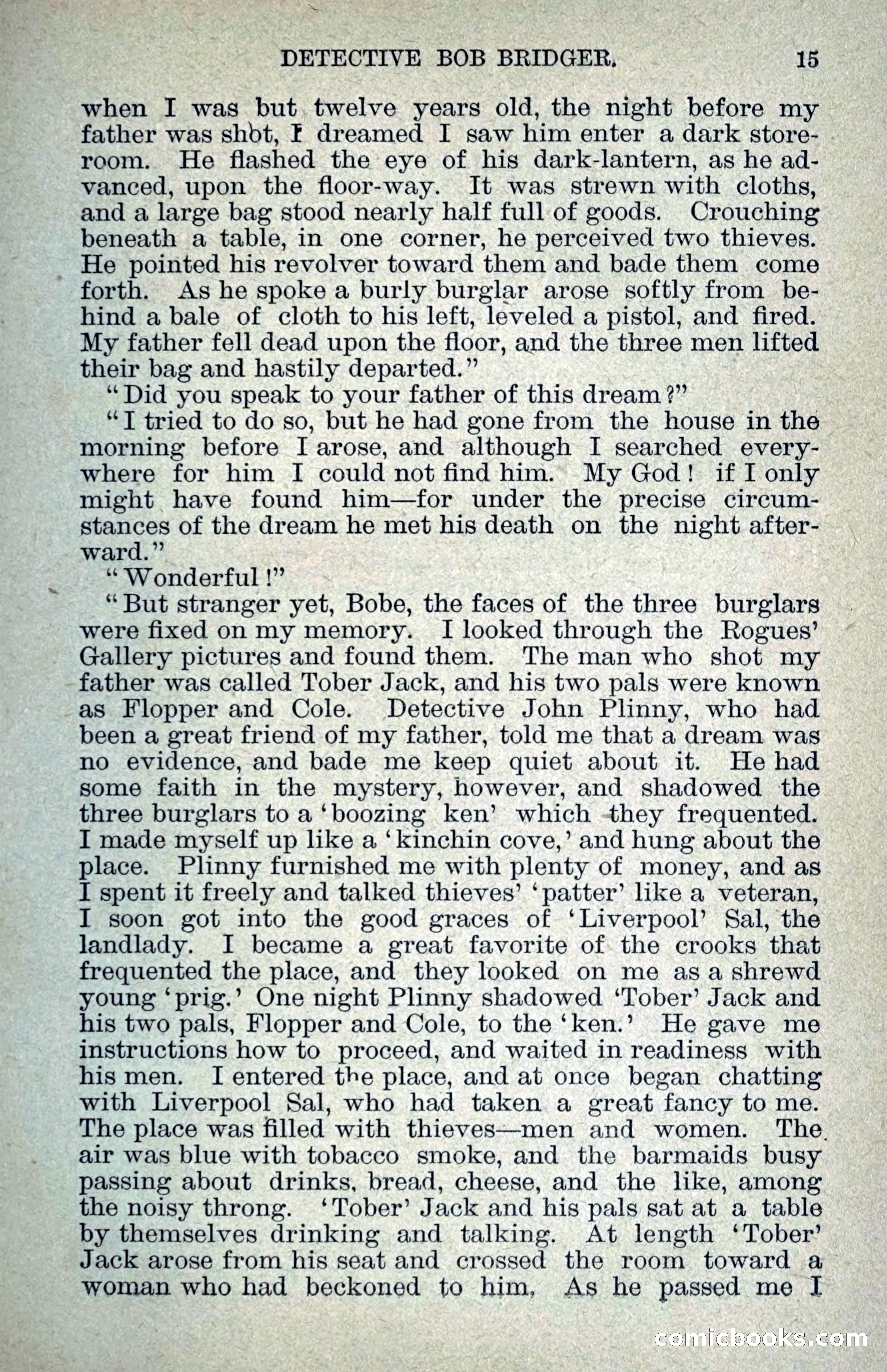 Detective Bob Bridger — page 22 of 263