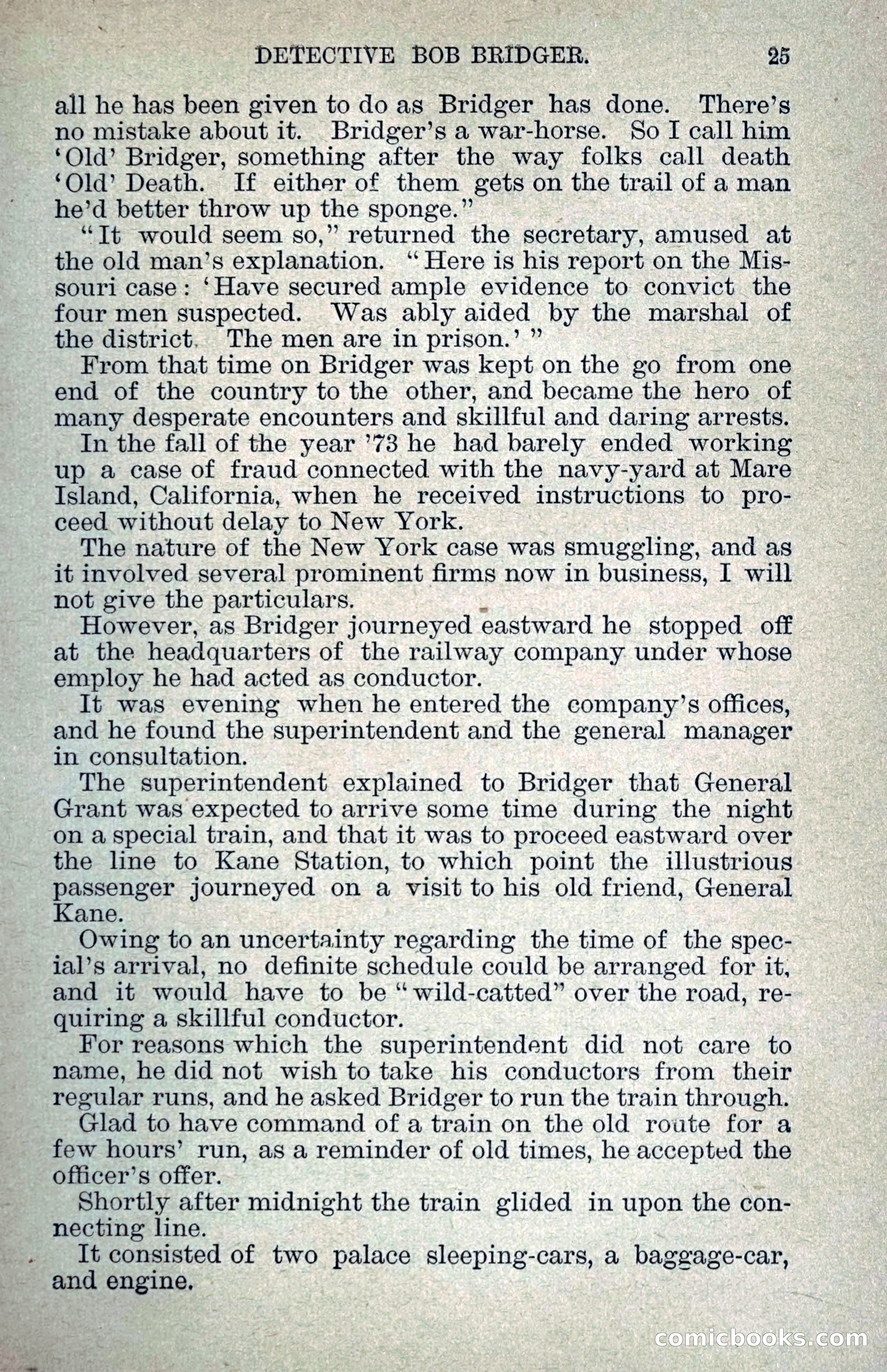 Detective Bob Bridger — page 32 of 263