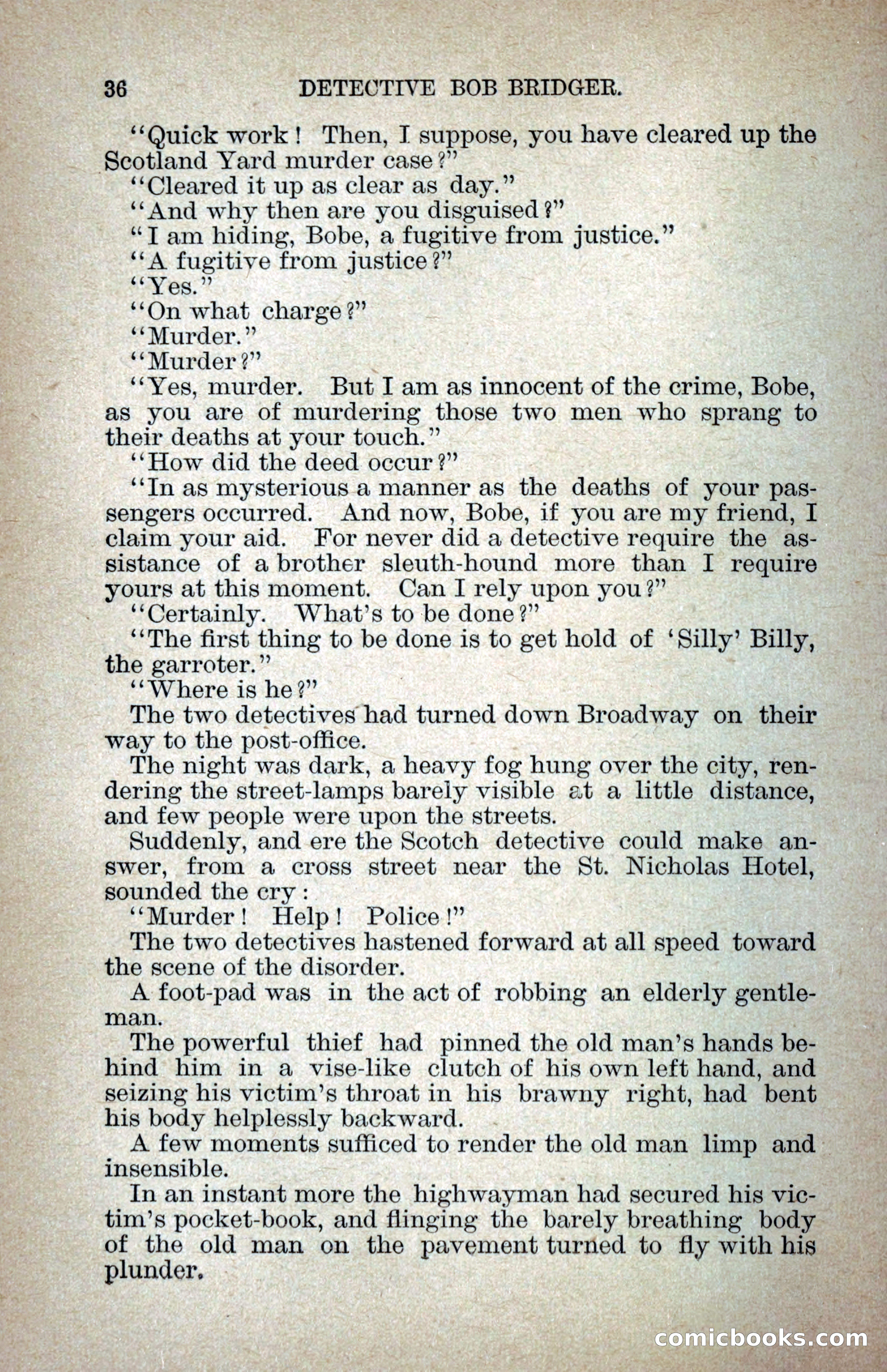 Detective Bob Bridger — page 43 of 263
