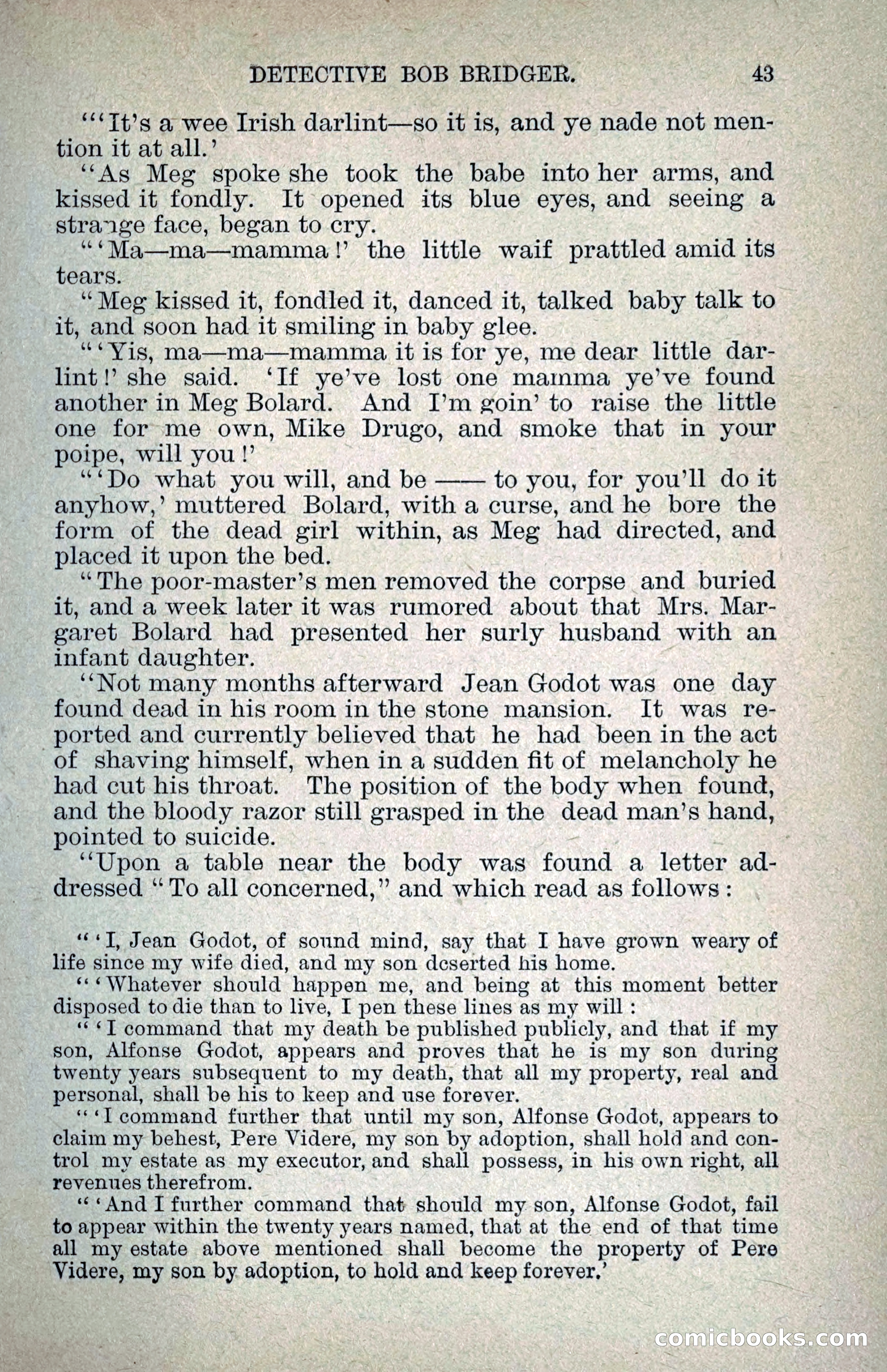 Detective Bob Bridger — page 50 of 263