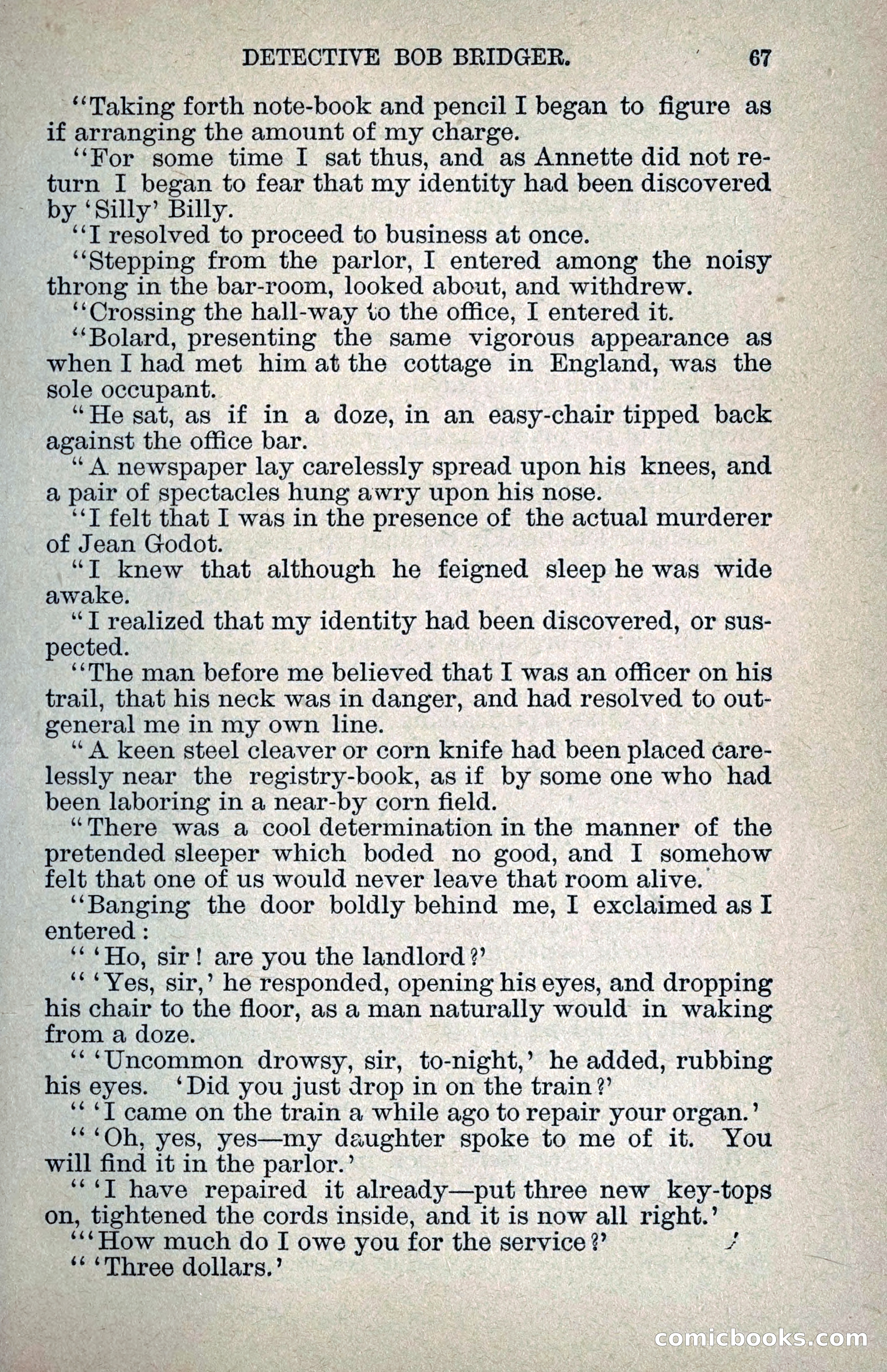 Detective Bob Bridger — page 74 of 263