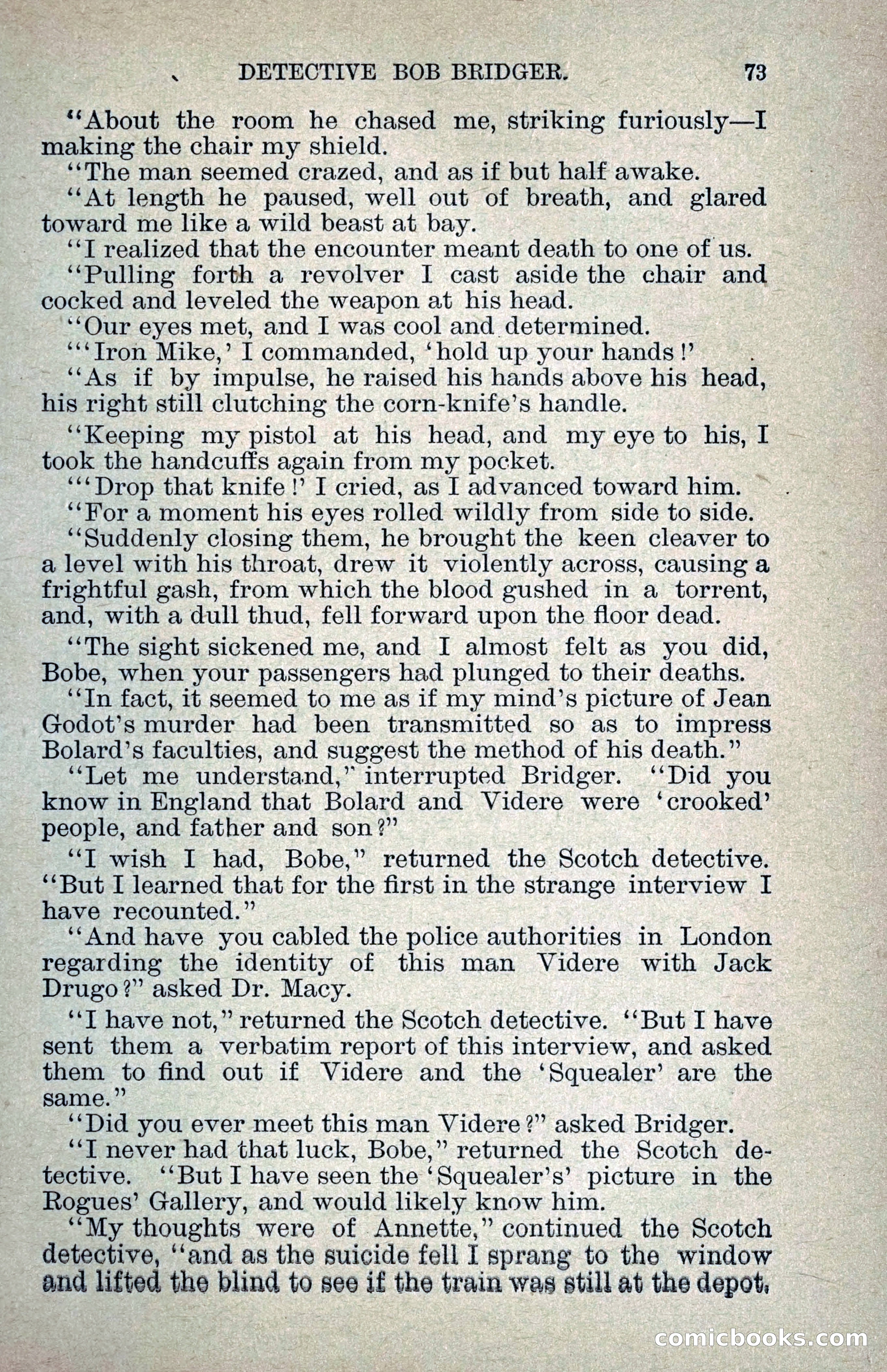 Detective Bob Bridger — page 80 of 263