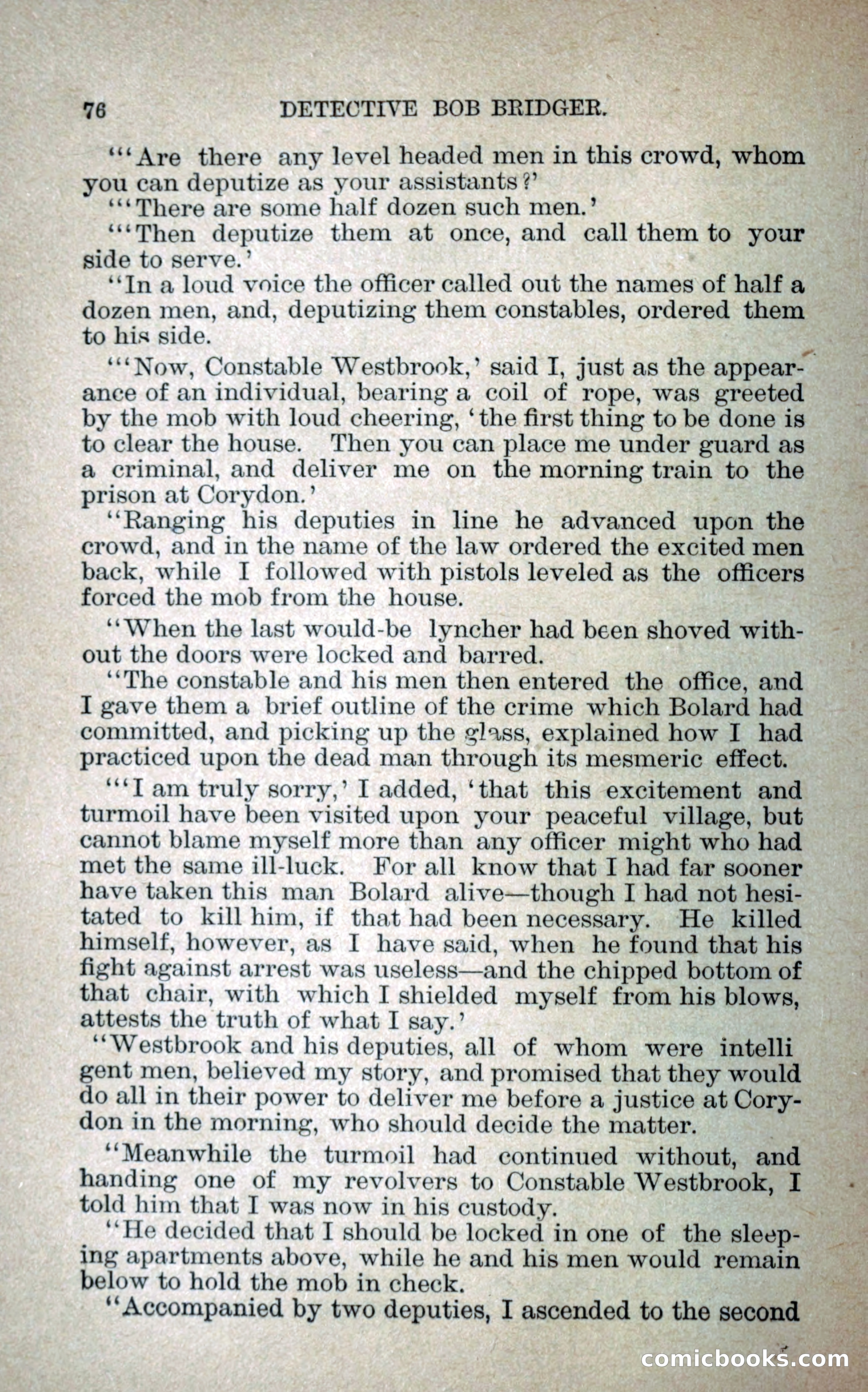 Detective Bob Bridger — page 83 of 263