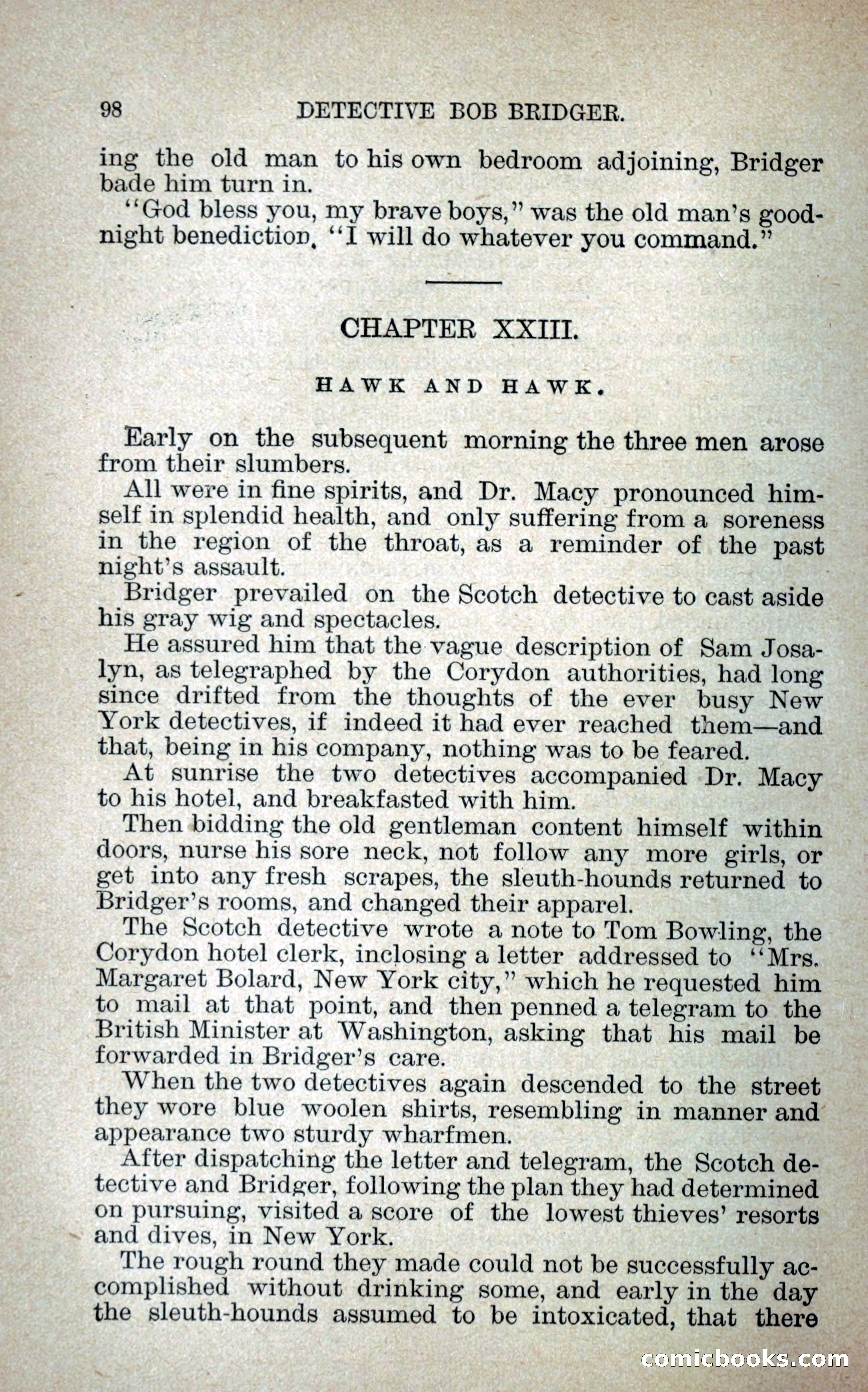 Detective Bob Bridger — page 105 of 263