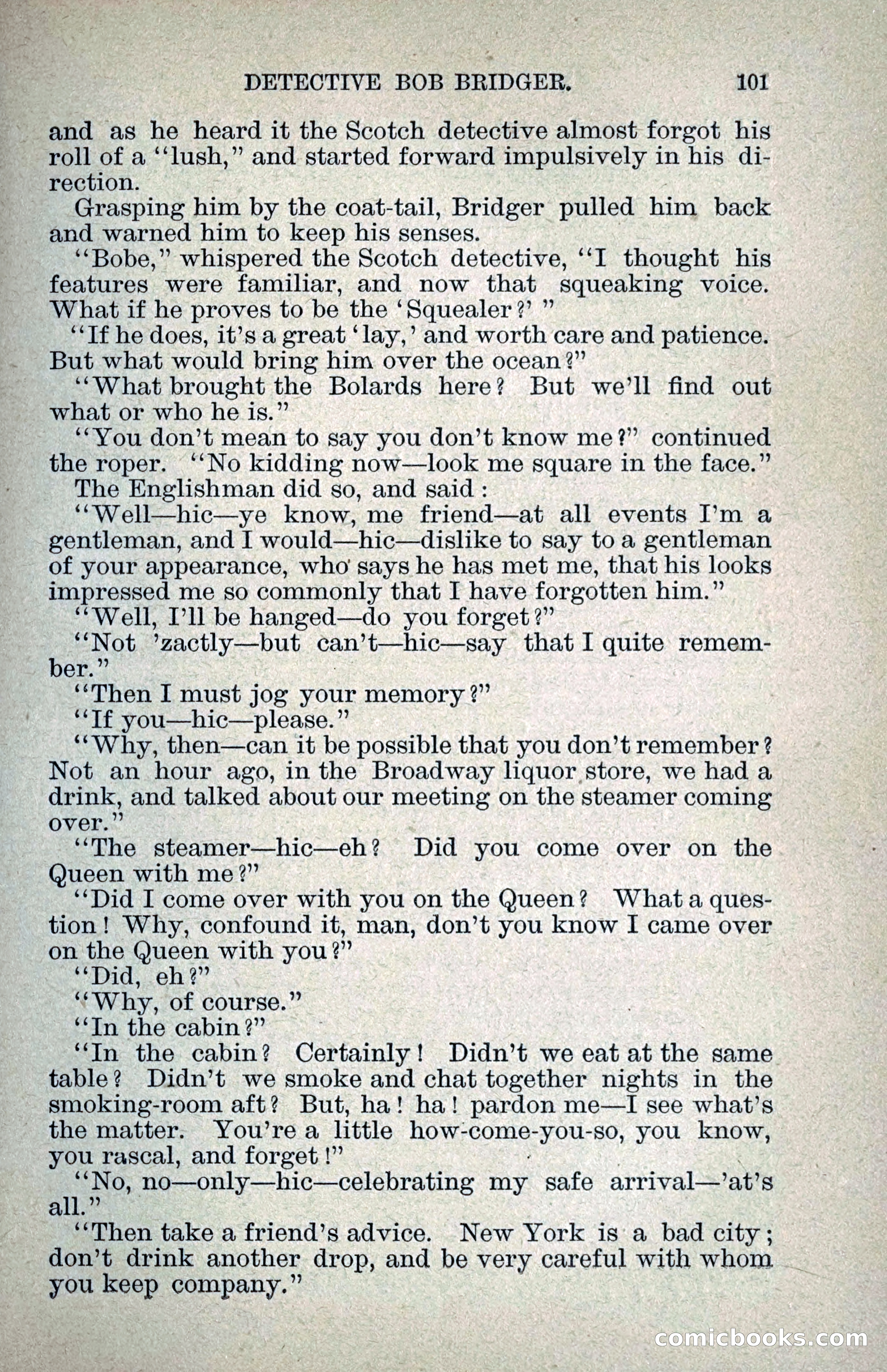 Detective Bob Bridger — page 108 of 263