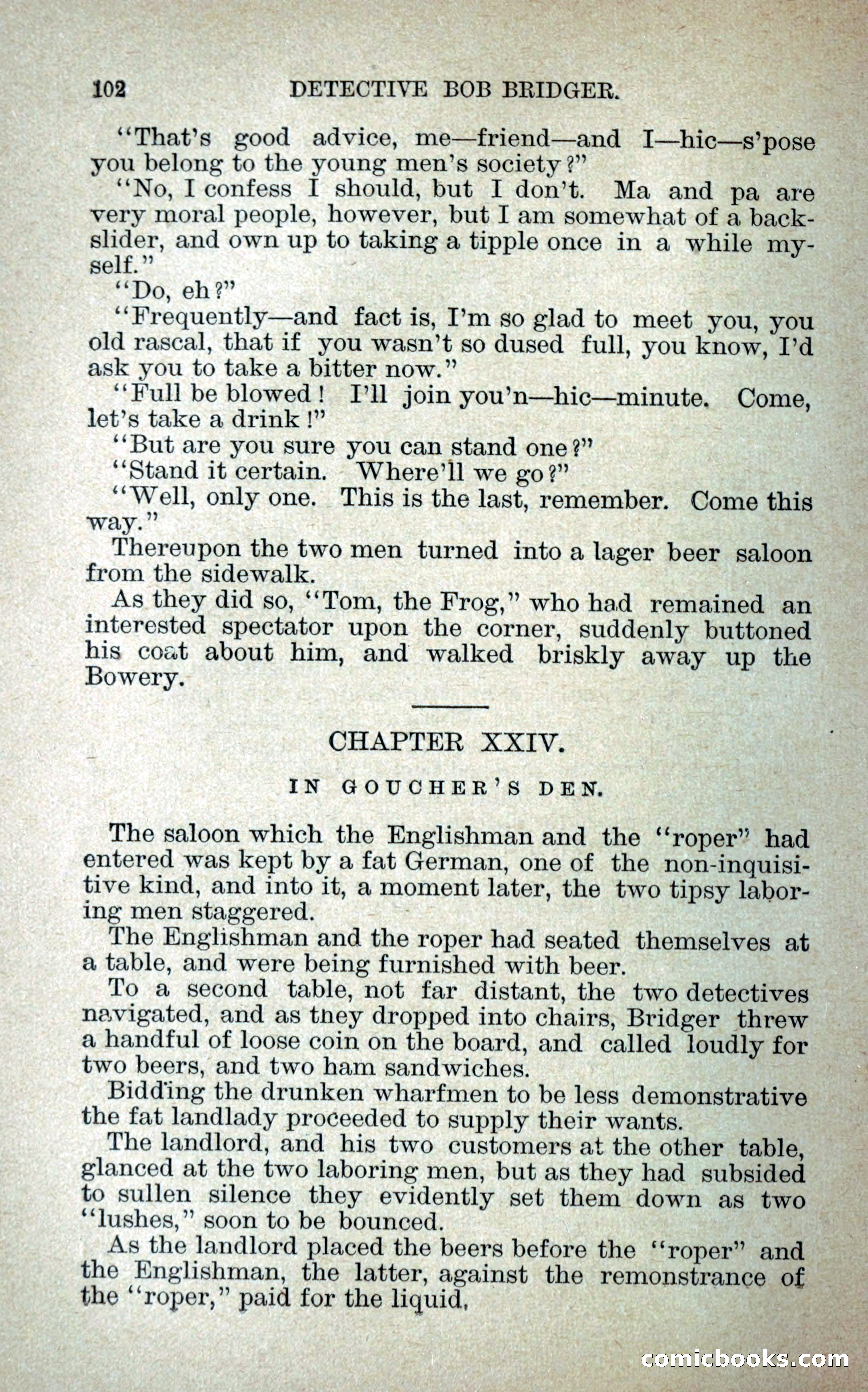 Detective Bob Bridger — page 109 of 263