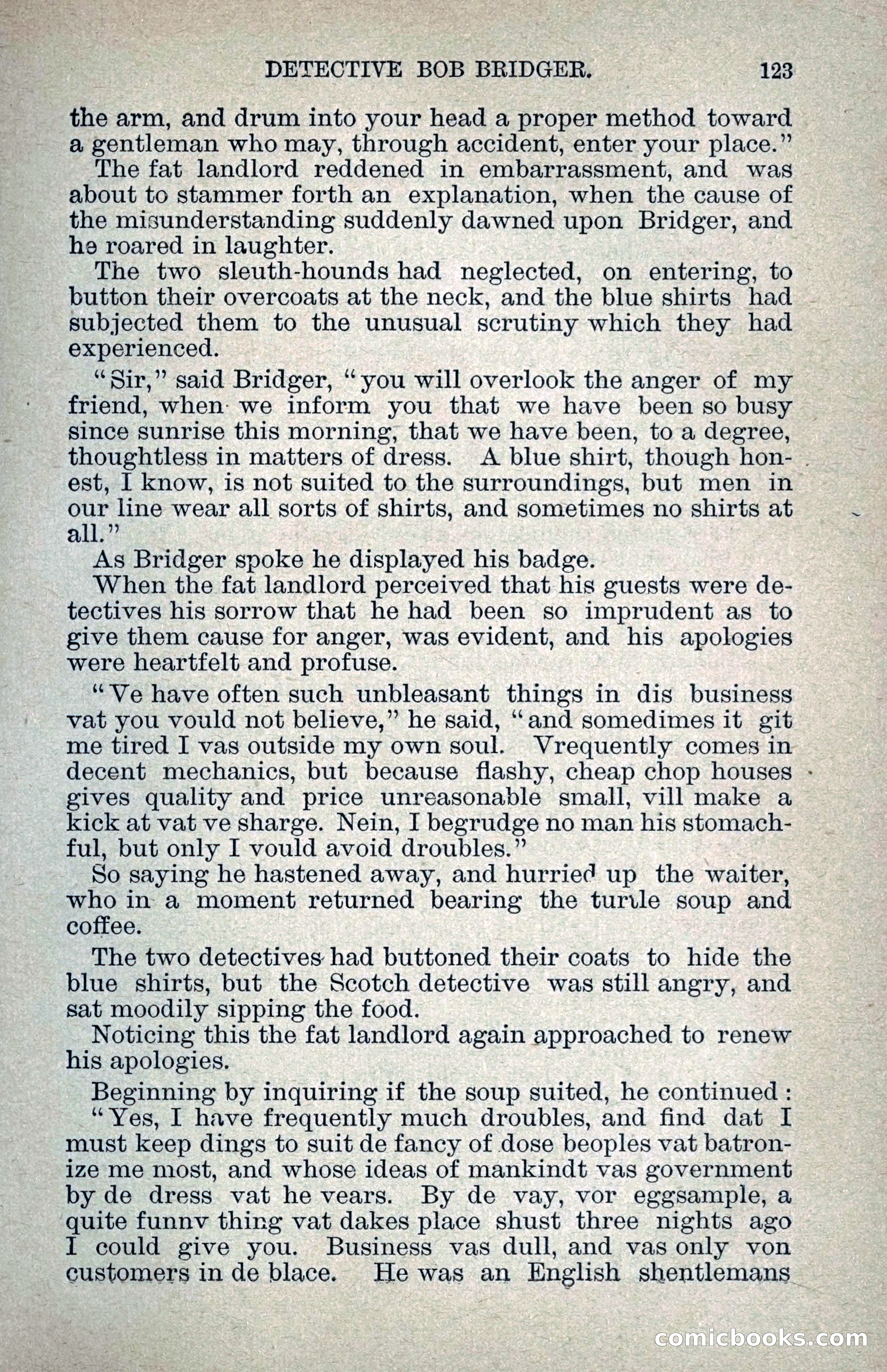Detective Bob Bridger — page 130 of 263