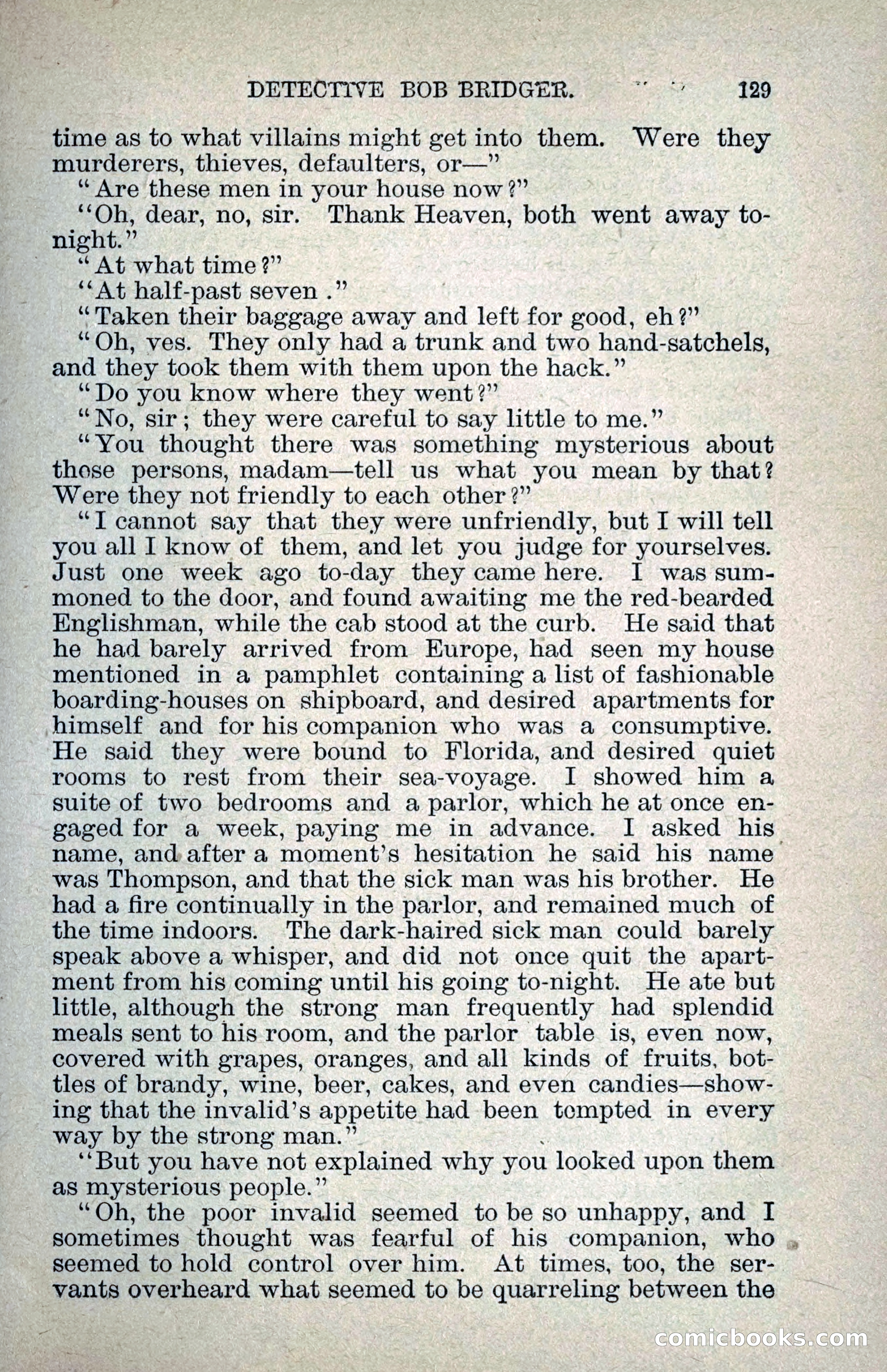 Detective Bob Bridger — page 136 of 263