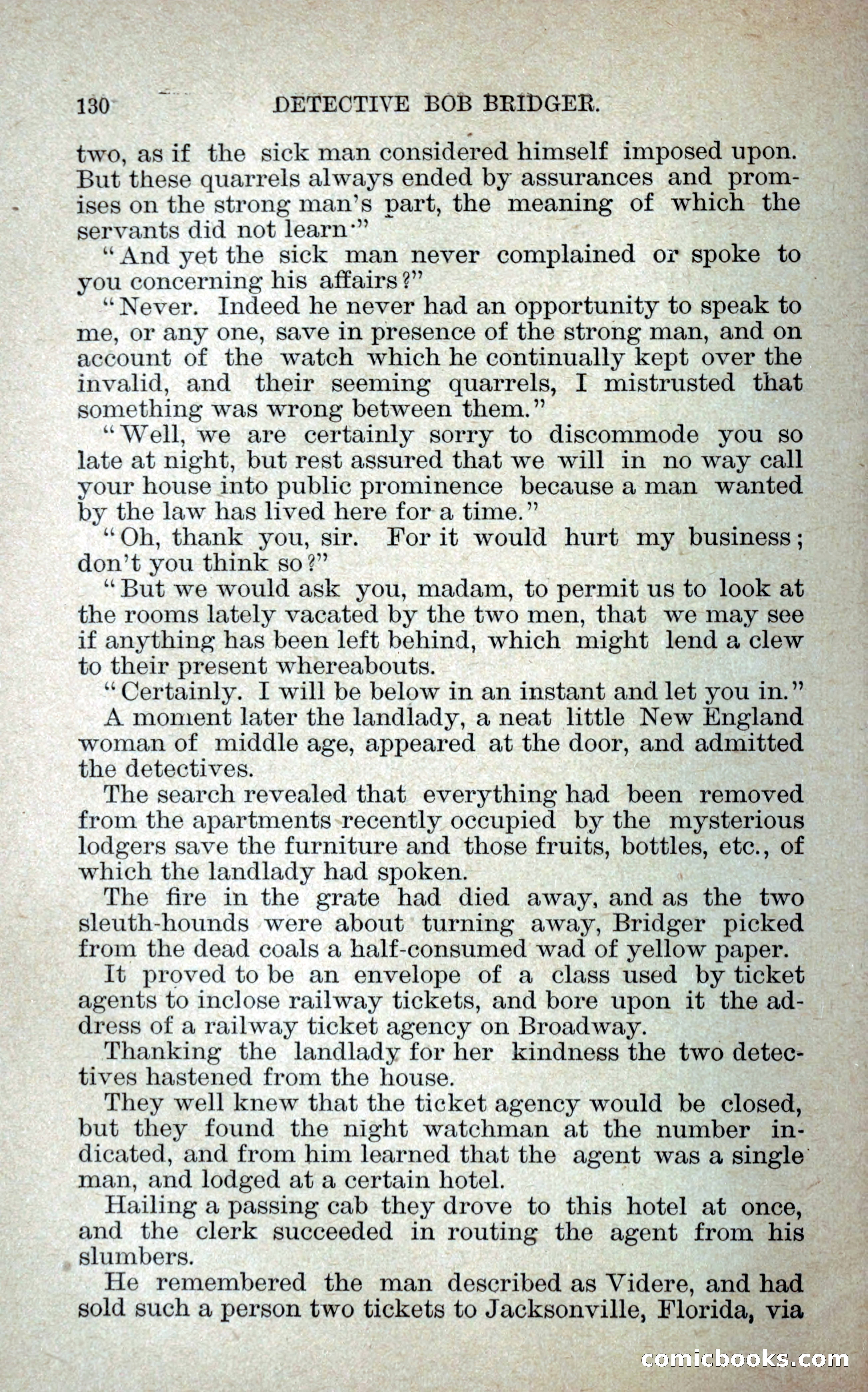 Detective Bob Bridger — page 137 of 263