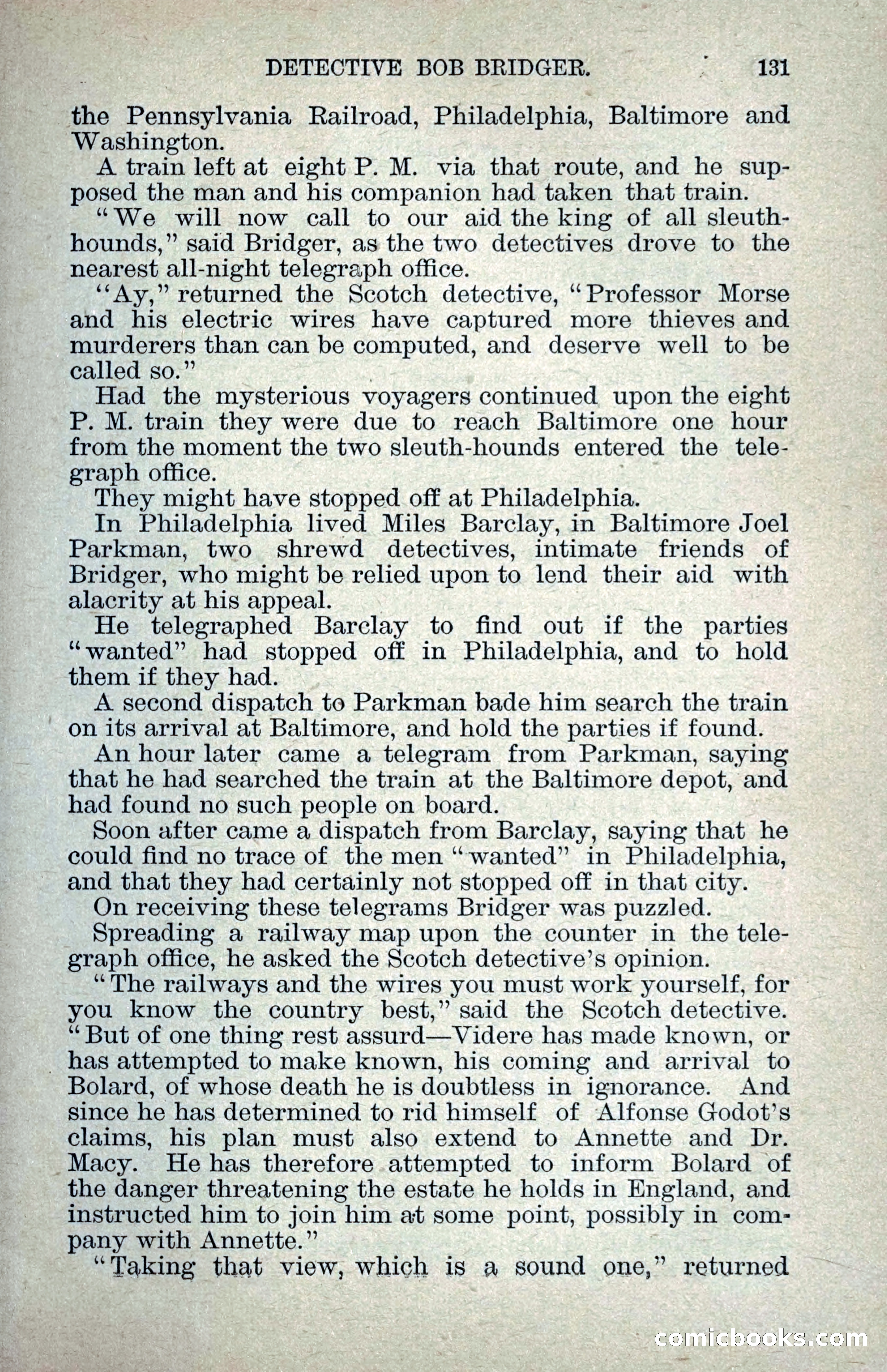 Detective Bob Bridger — page 138 of 263