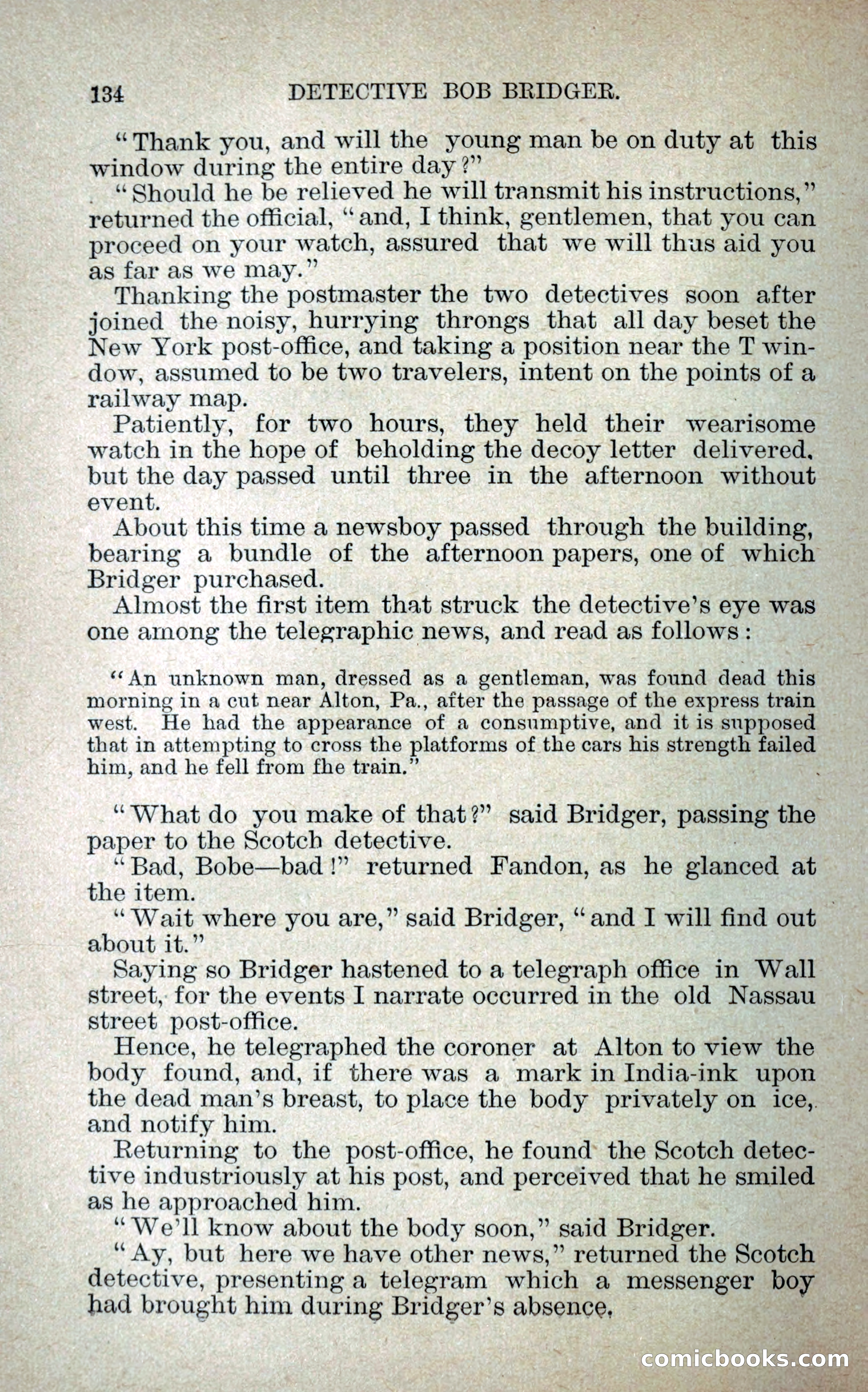 Detective Bob Bridger — page 141 of 263